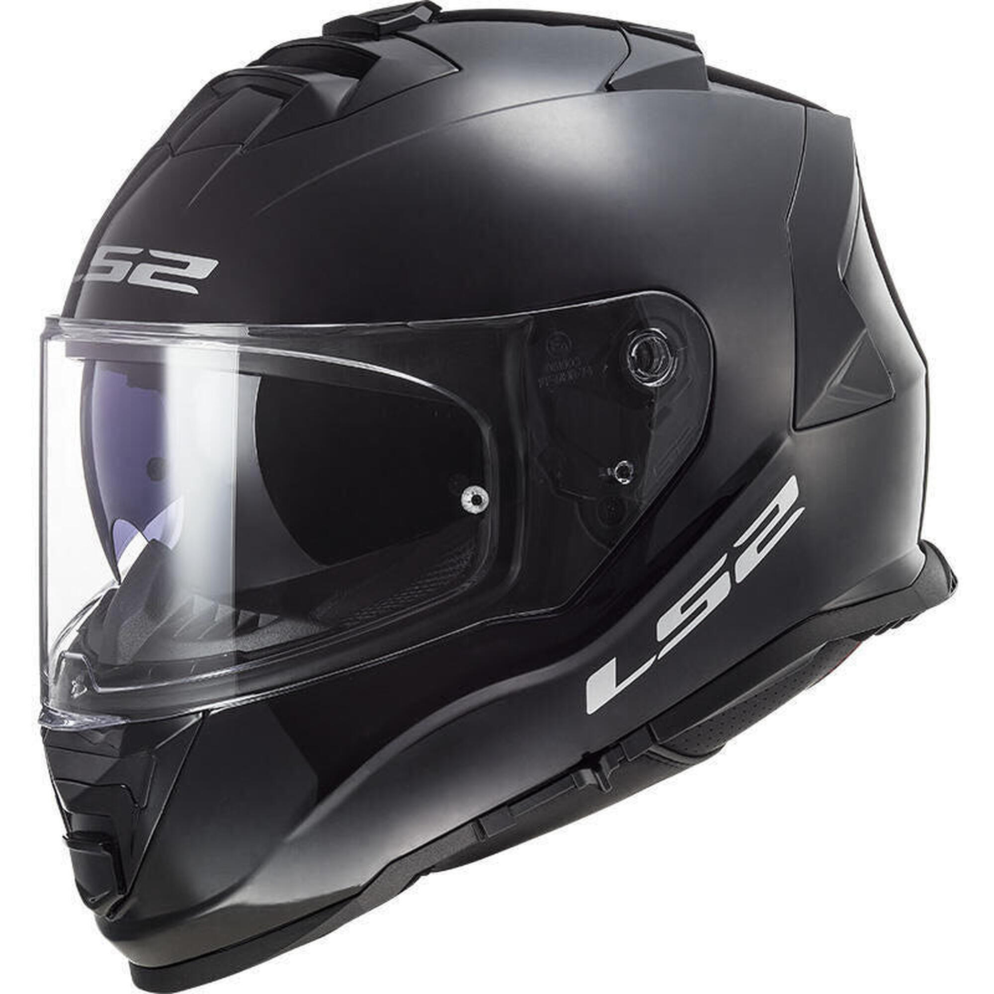 Kask integralny LS2 FF800 Storm II Solid XS czarny