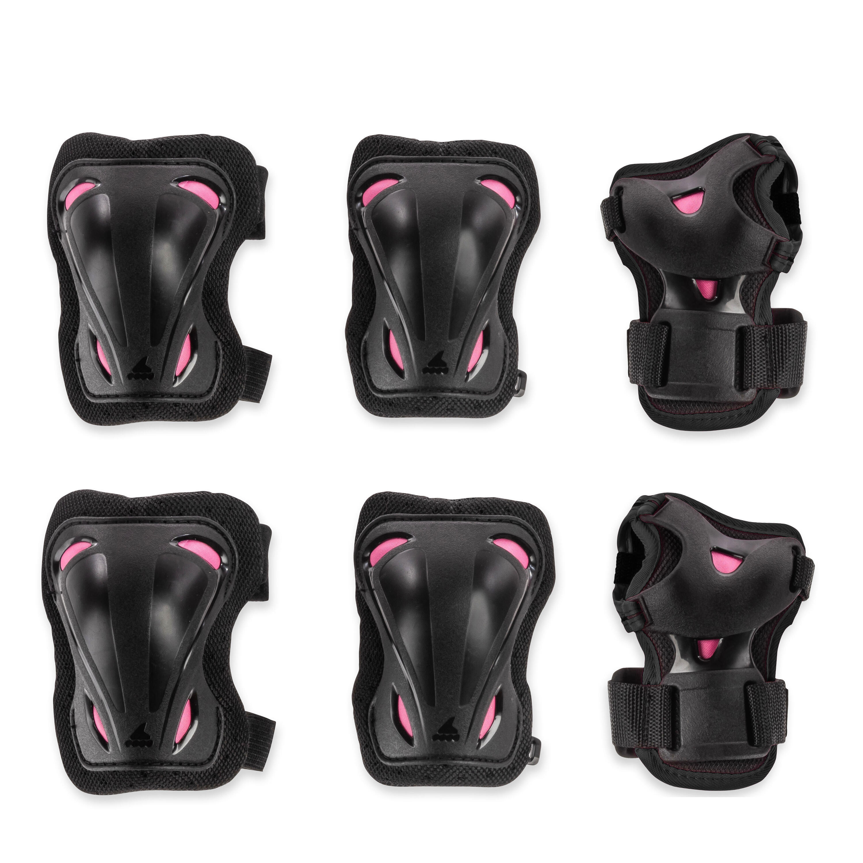 Zestaw 3 ochraniaczy Rollerblade Skate Gear W Black Raspberry