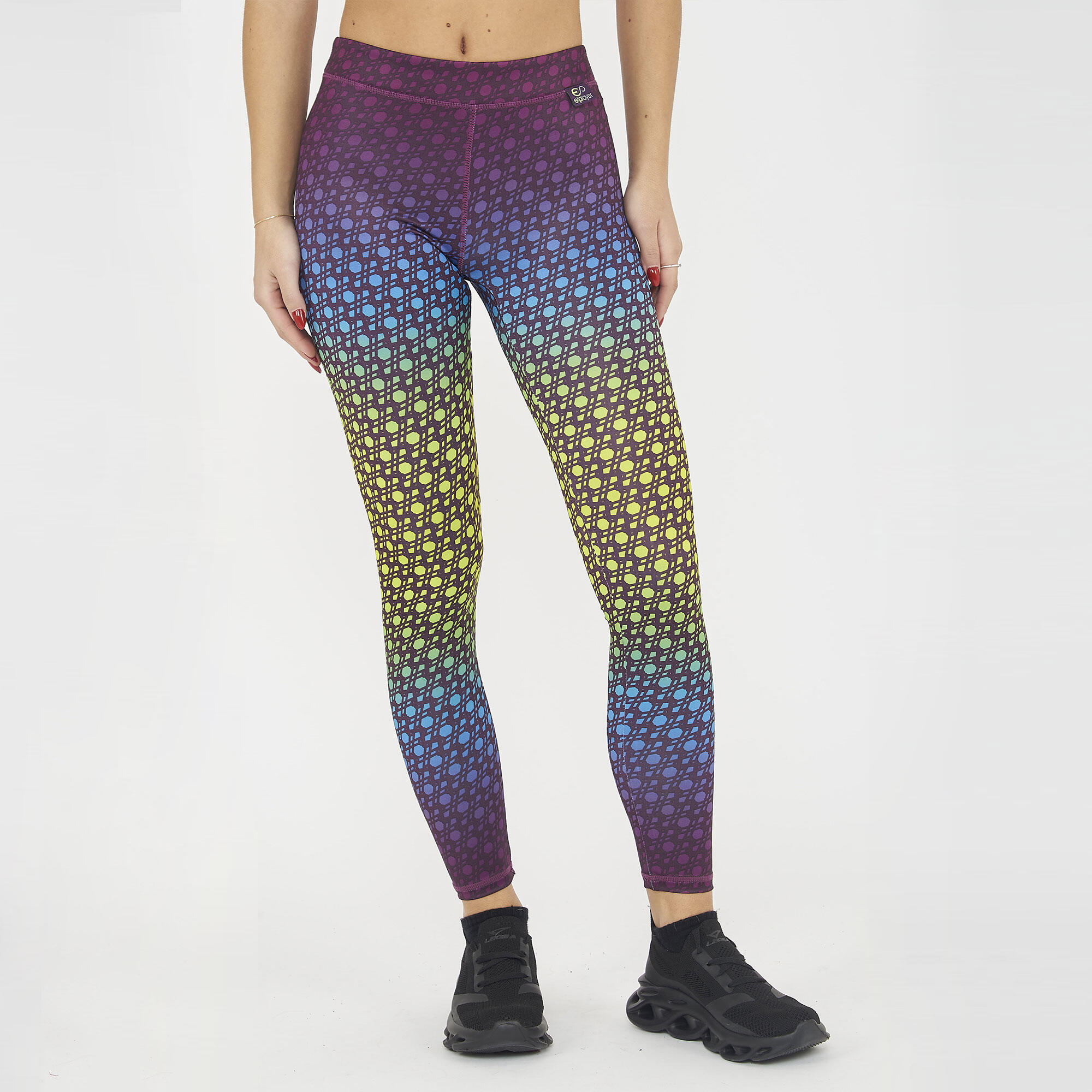 Legginsy do treningu damskie NETMESH