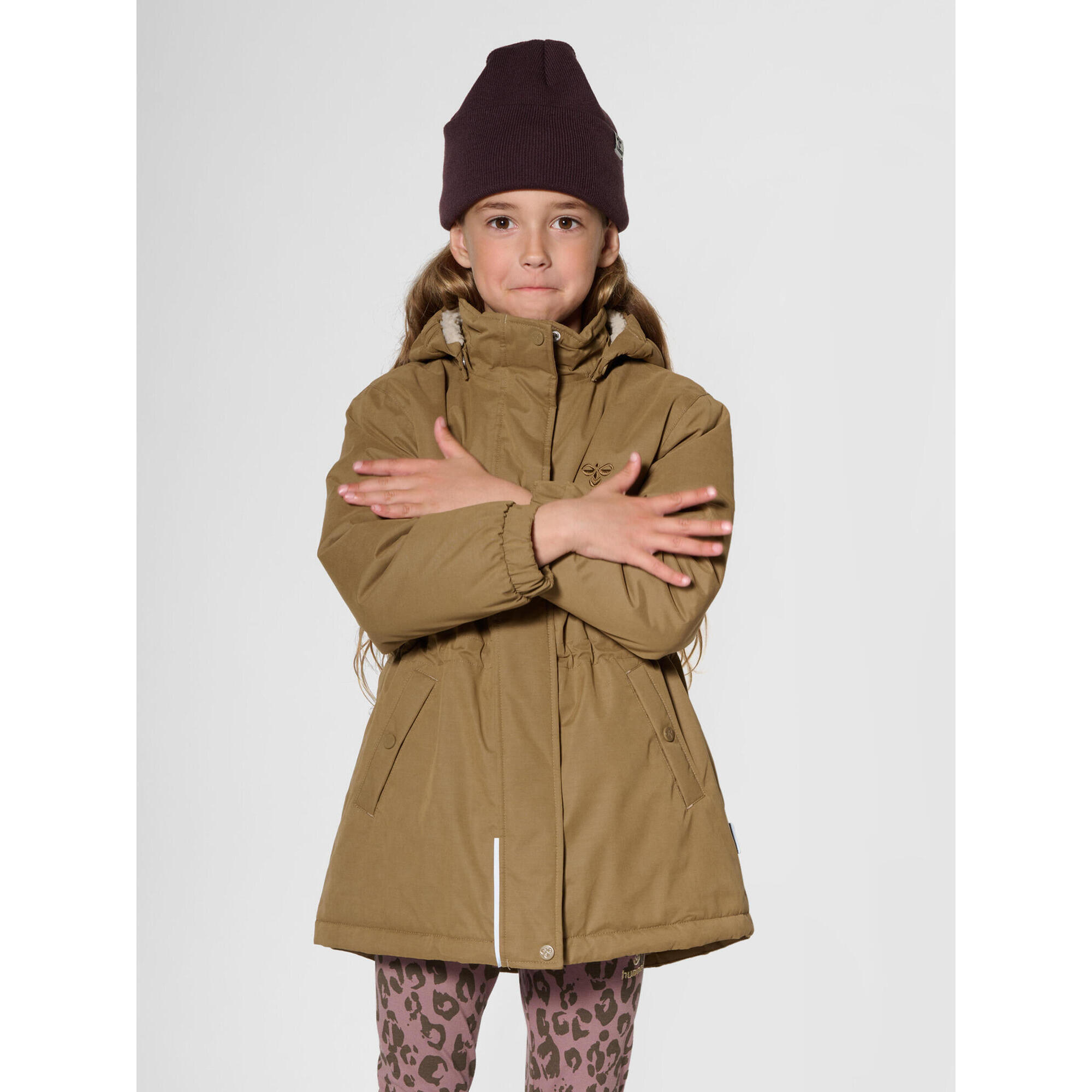 Kurtka przeciwdeszczowa dla dziewczynki Hummel hmlATHENA