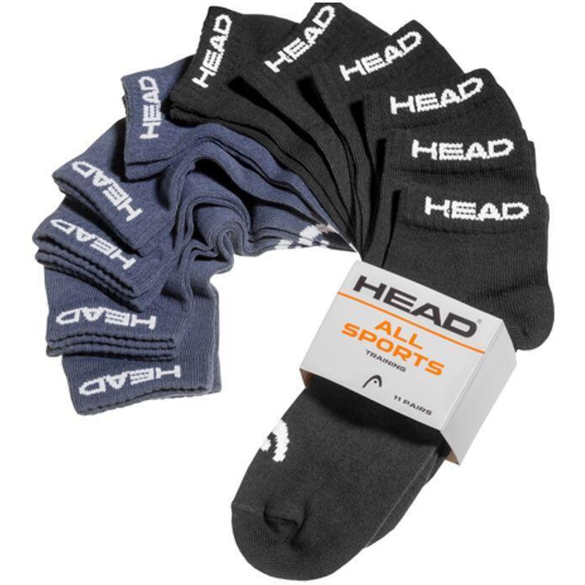 Head Elements skarpetki sneaker niski krój 11 par 39–42