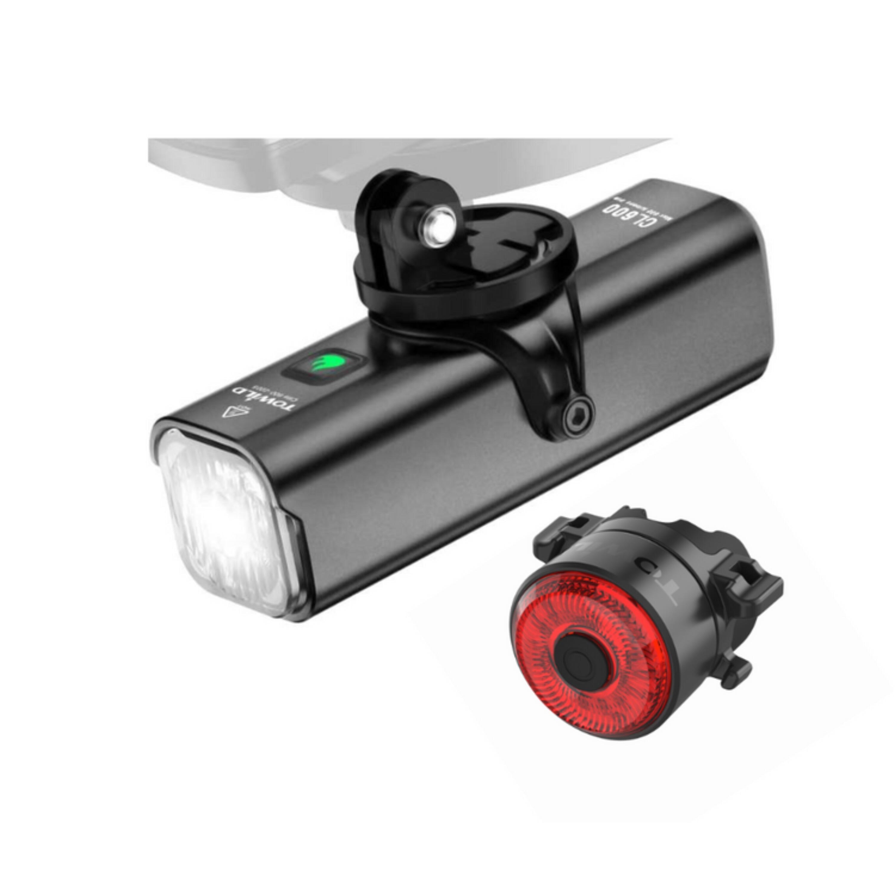 Zestaw oświetlenia rowerowego Towild CL600 + TL03