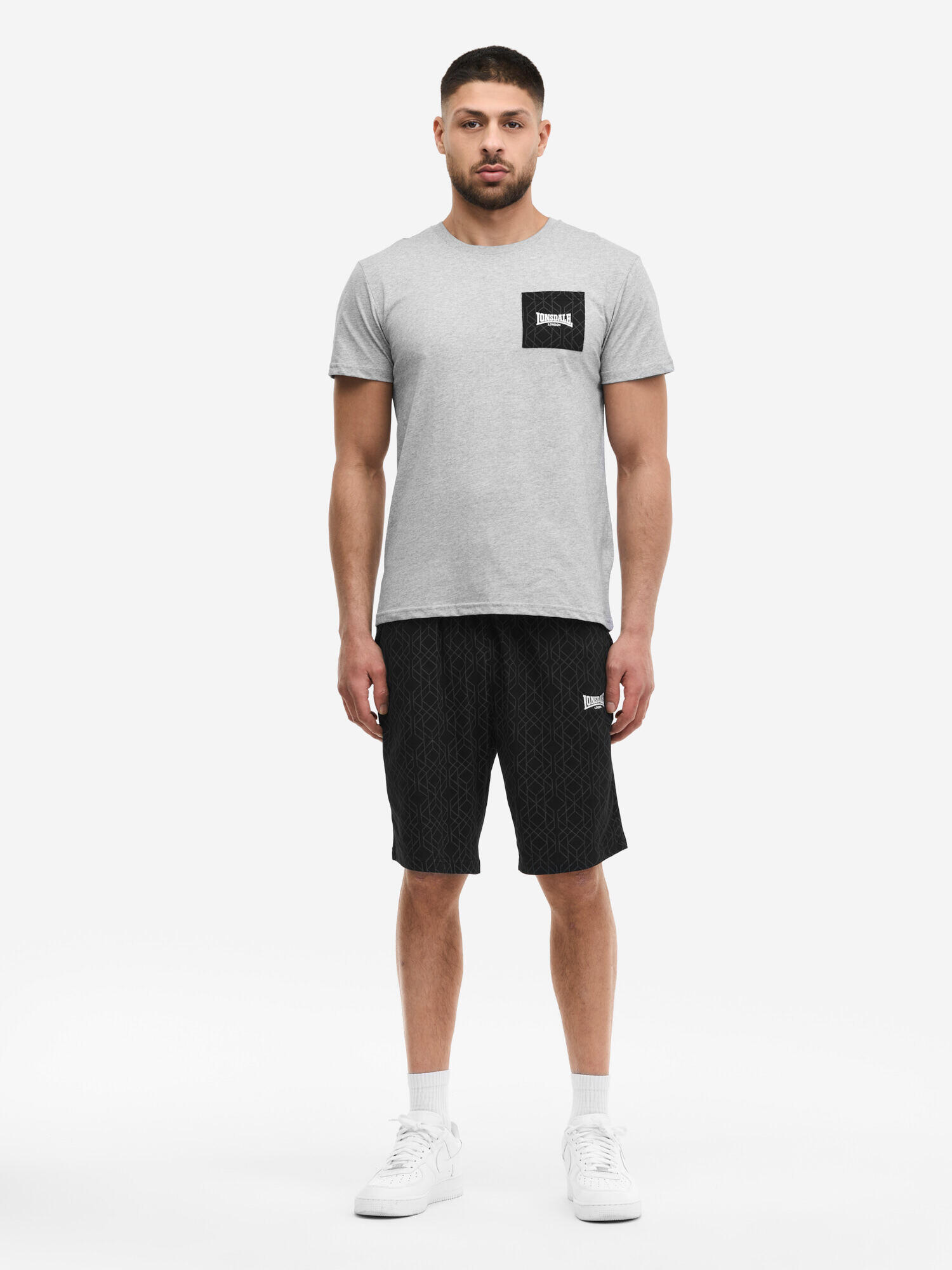 Zestaw T-shirt i szorty Lonsdale Buston