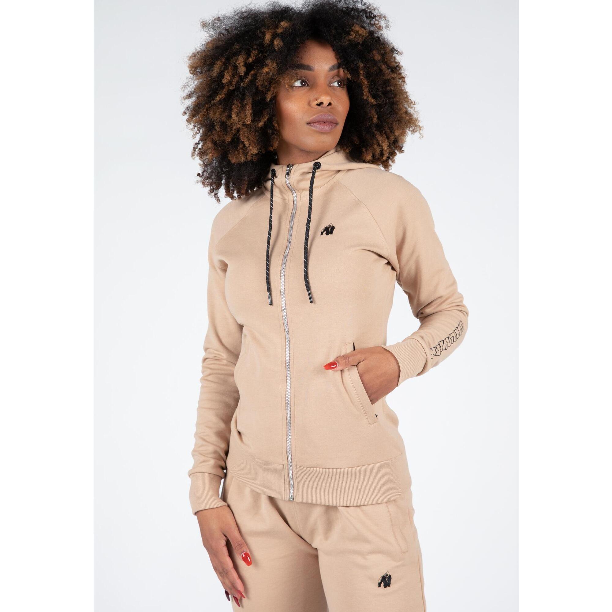 Bluza fitness męska Gorilla Wear Marion Zipped Hoodie rozpinana