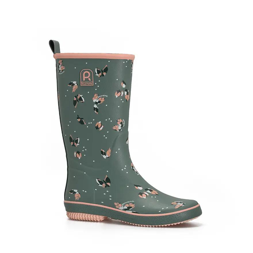 Damskie buty przeciwdeszczowe Rouchette Blossom