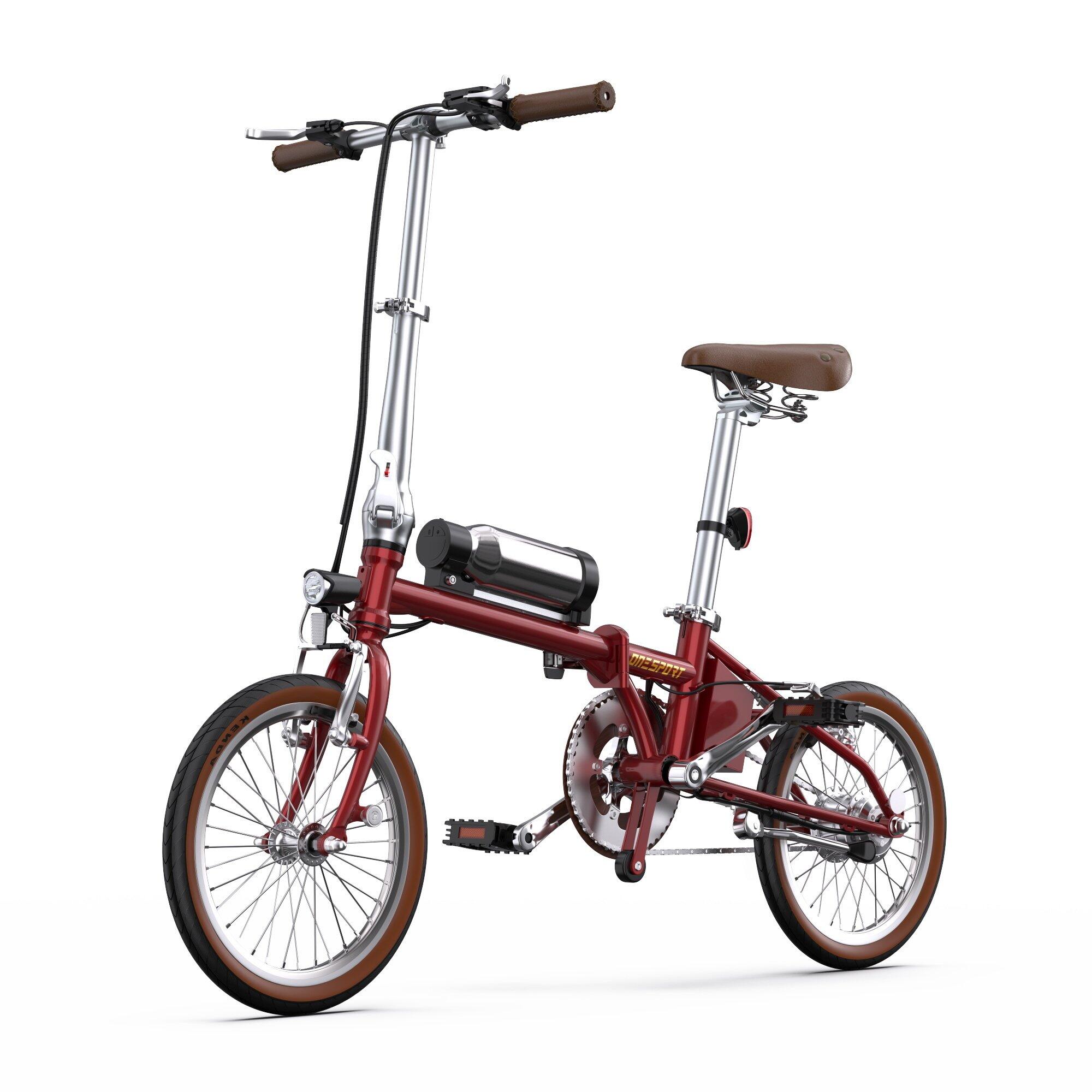Rowerek miejski elektryczny Onesport OT12 27.5 silnik 250W bateria 36V 13Ah