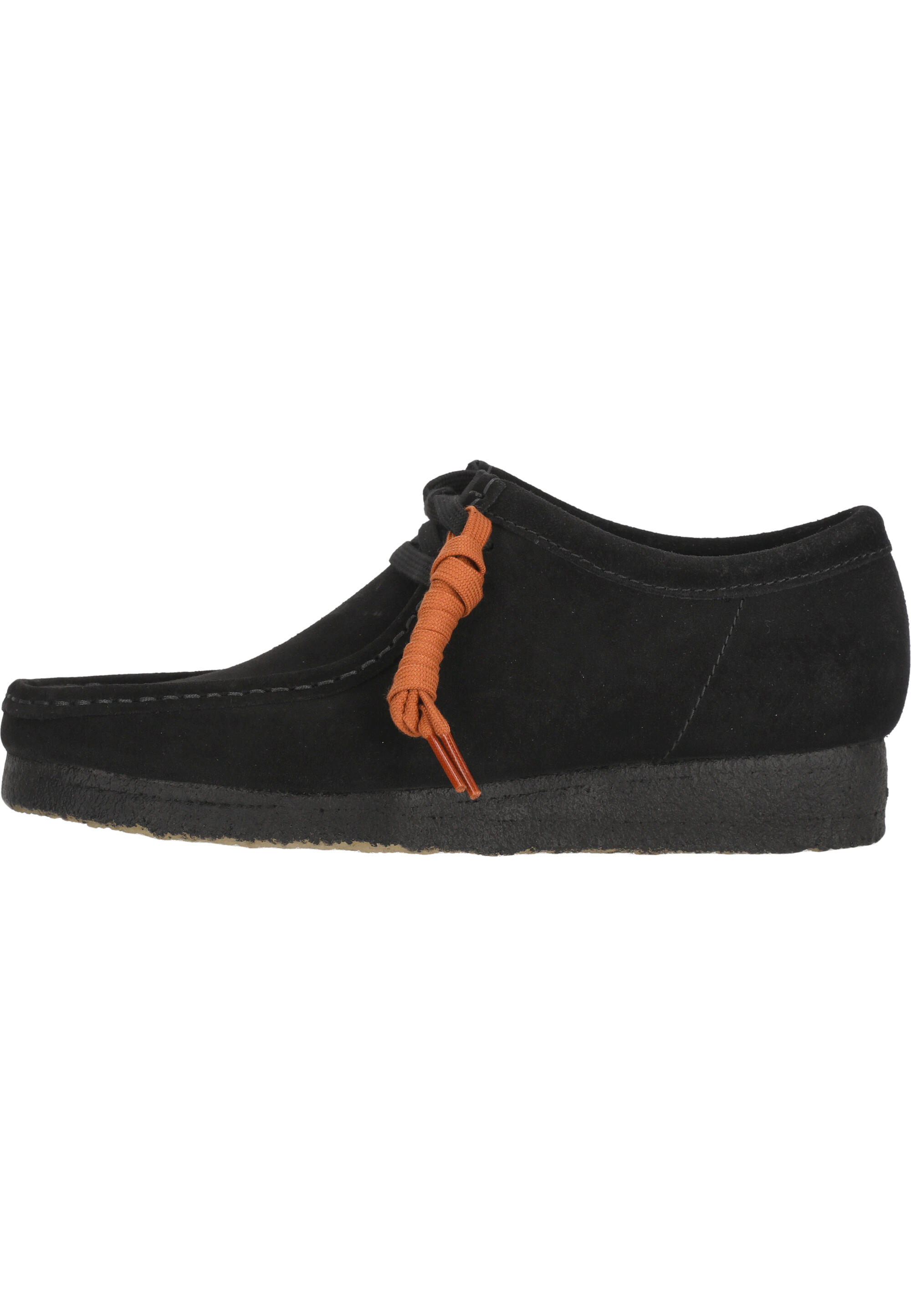 Buty Clarks Originals Wallabee z czarnego zamszu