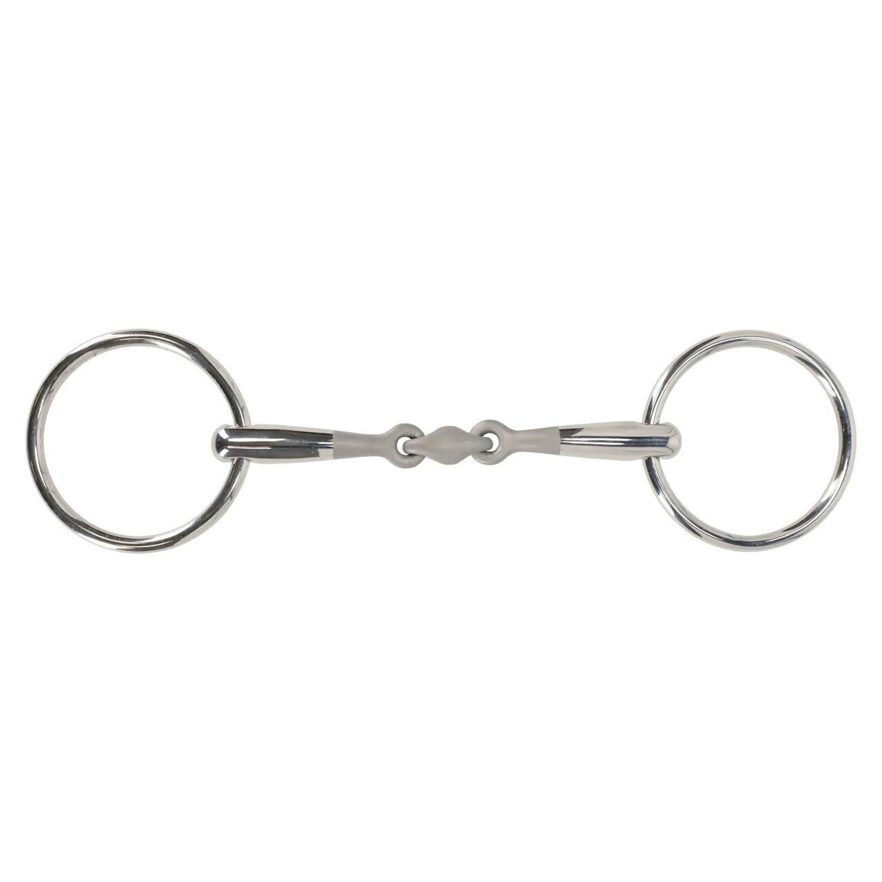 2 ring horse Wędzidło QHP
