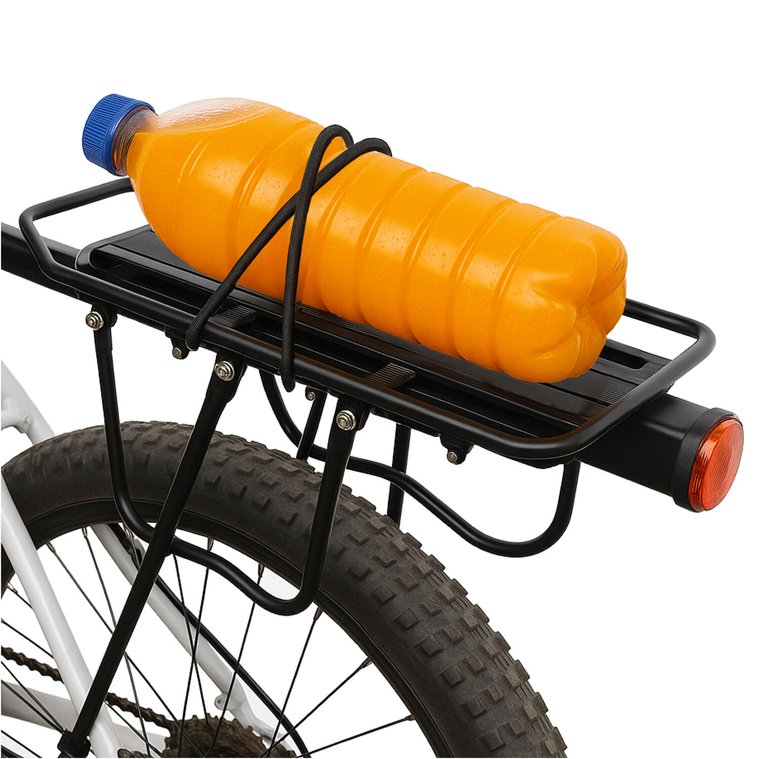 Bagażnik rowerowy MTB/rower czarny - 50 kg