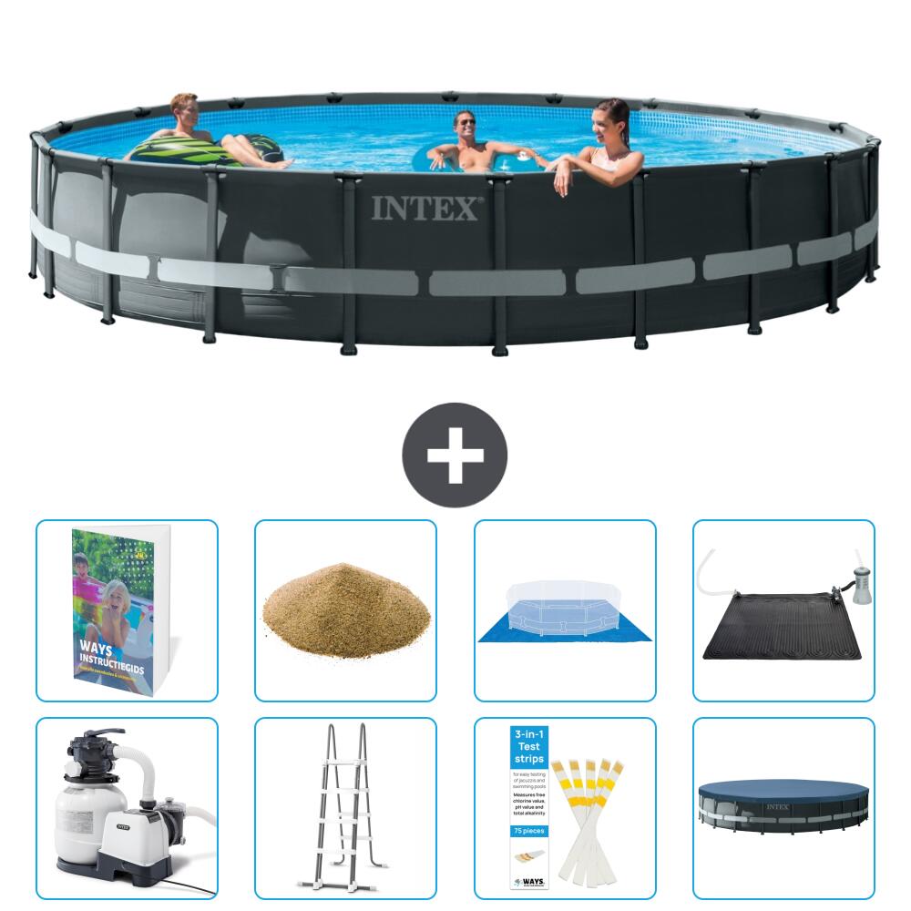 INTEX Basen Ultra XTR Okrągły - 610x122 cm - 9-częściowy S591