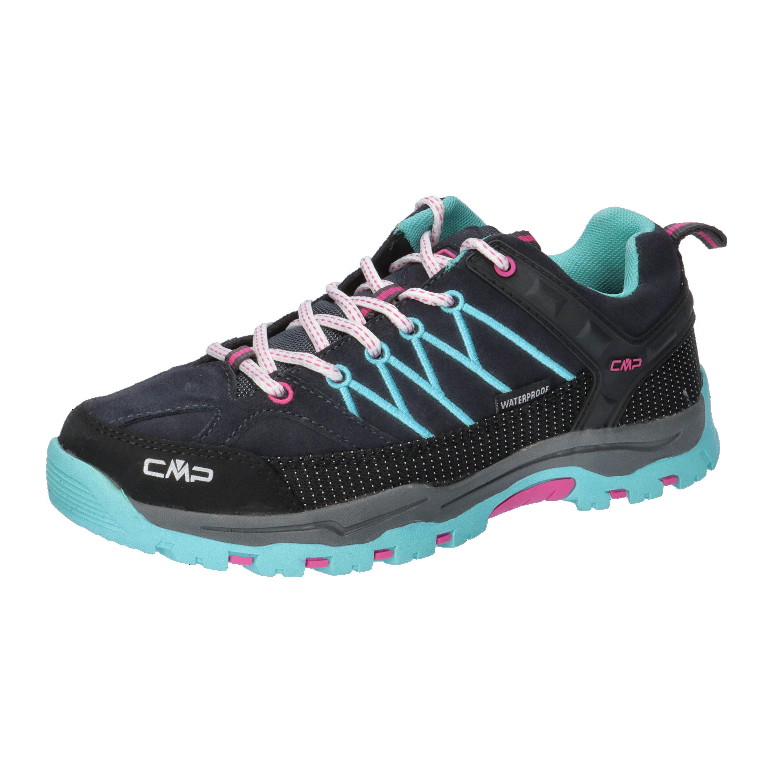 Buty trekkingowe dziecięce CMP KIDS RIGEL LOW zamszowe wodoodporne Clima Protect