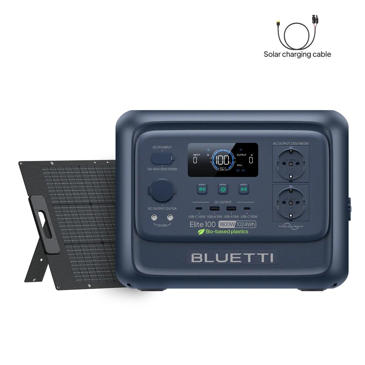 Elite 100 V2 + 350W, przenośna stacja 1024Wh na biwak i awarie prądu