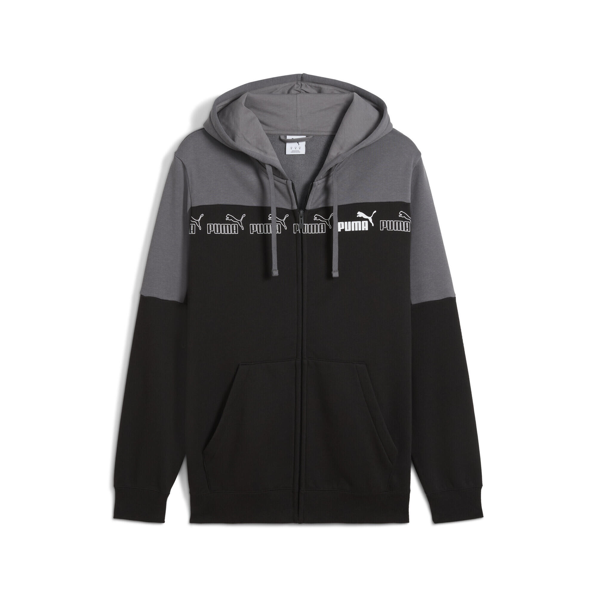 Męska rozpinana bluza z kapturem Around the Block PUMA