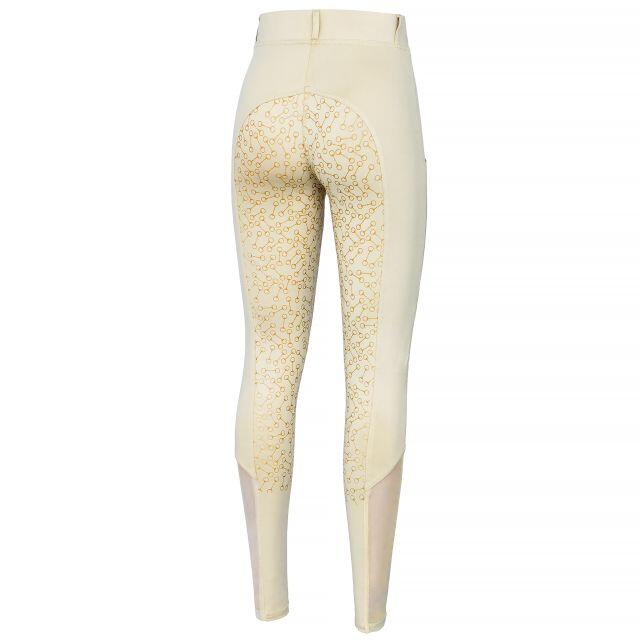 Legginsy do jazdy konnej damskie Start Kensington elastyczne, z pełnym lejem
