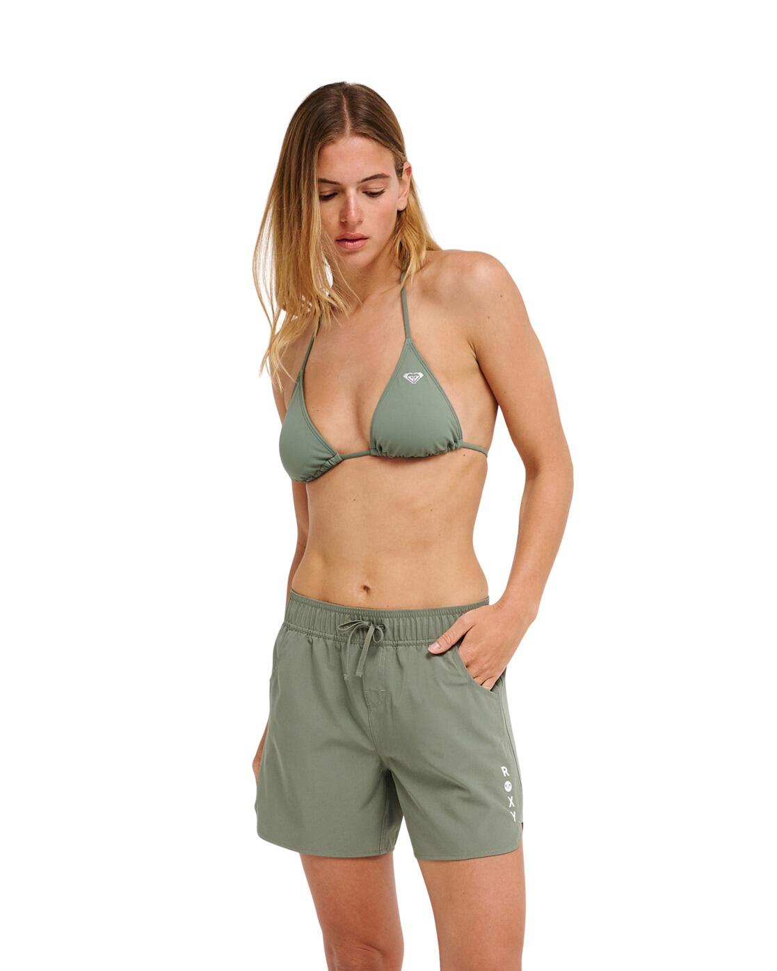 Spodenki boardshort dla Kobiety ROXY WAVE 5 Zielony