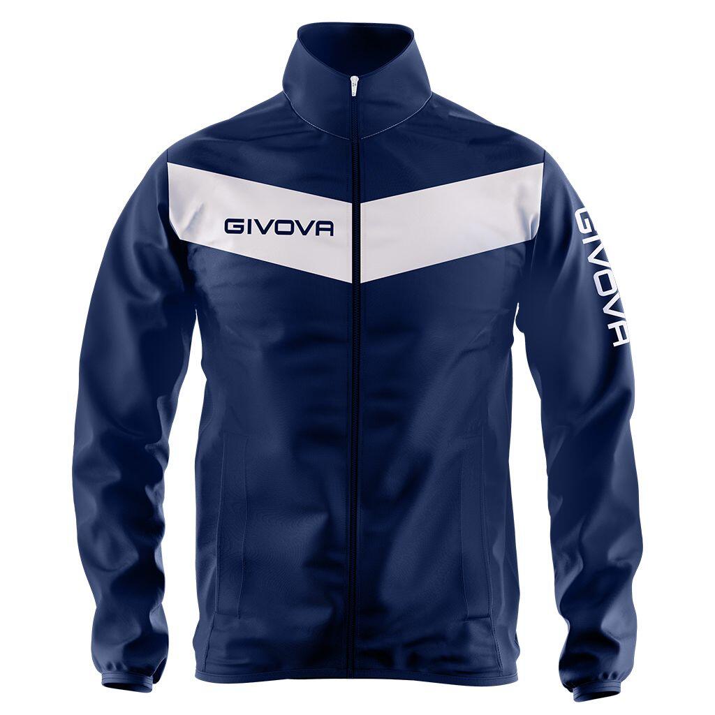 Kurtka sportowa Givova Rain Blue-bianco Blue
