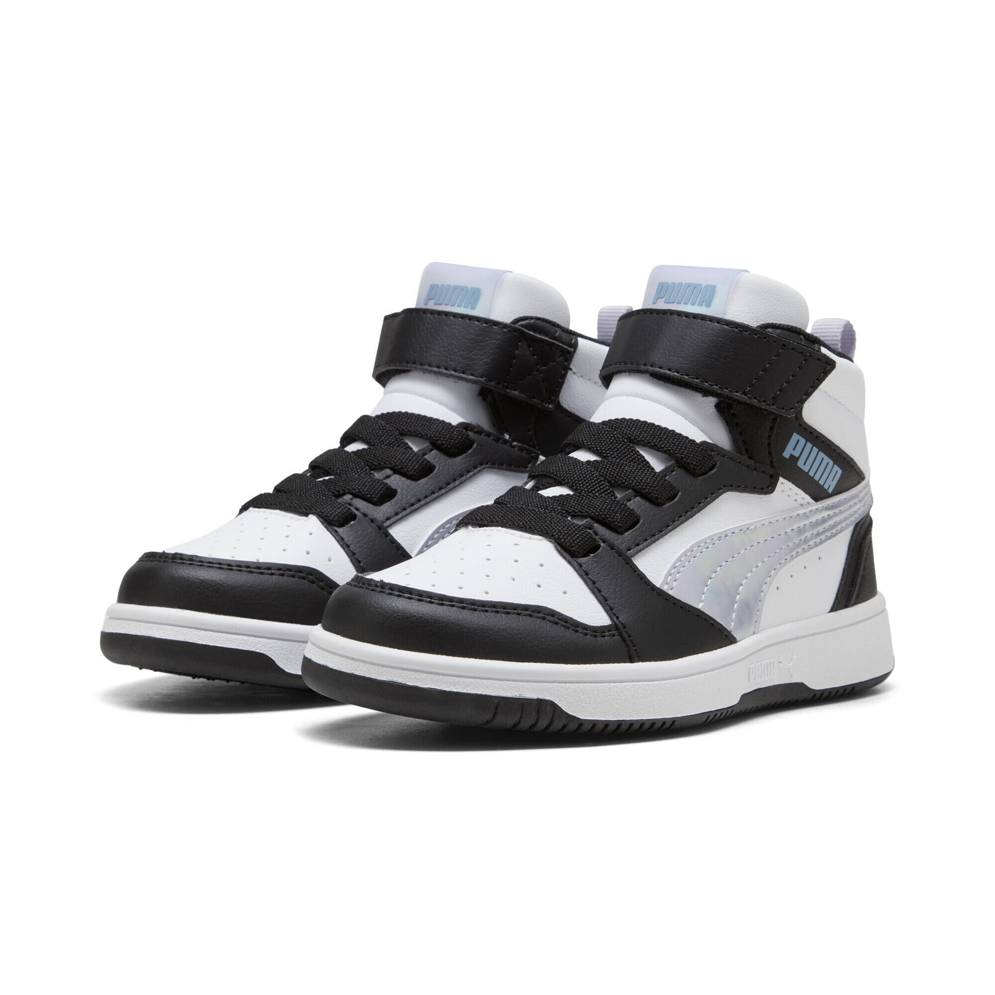 Dziecięce sneakersy Rebound V6 Mid Space Belle PUMA