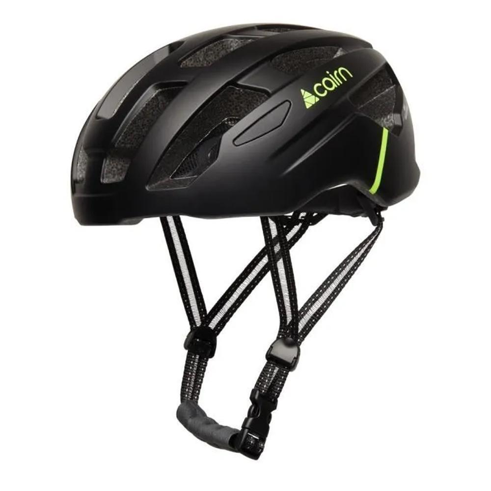 Kask rowerowy CAIRN Prism II czarny/żółty
