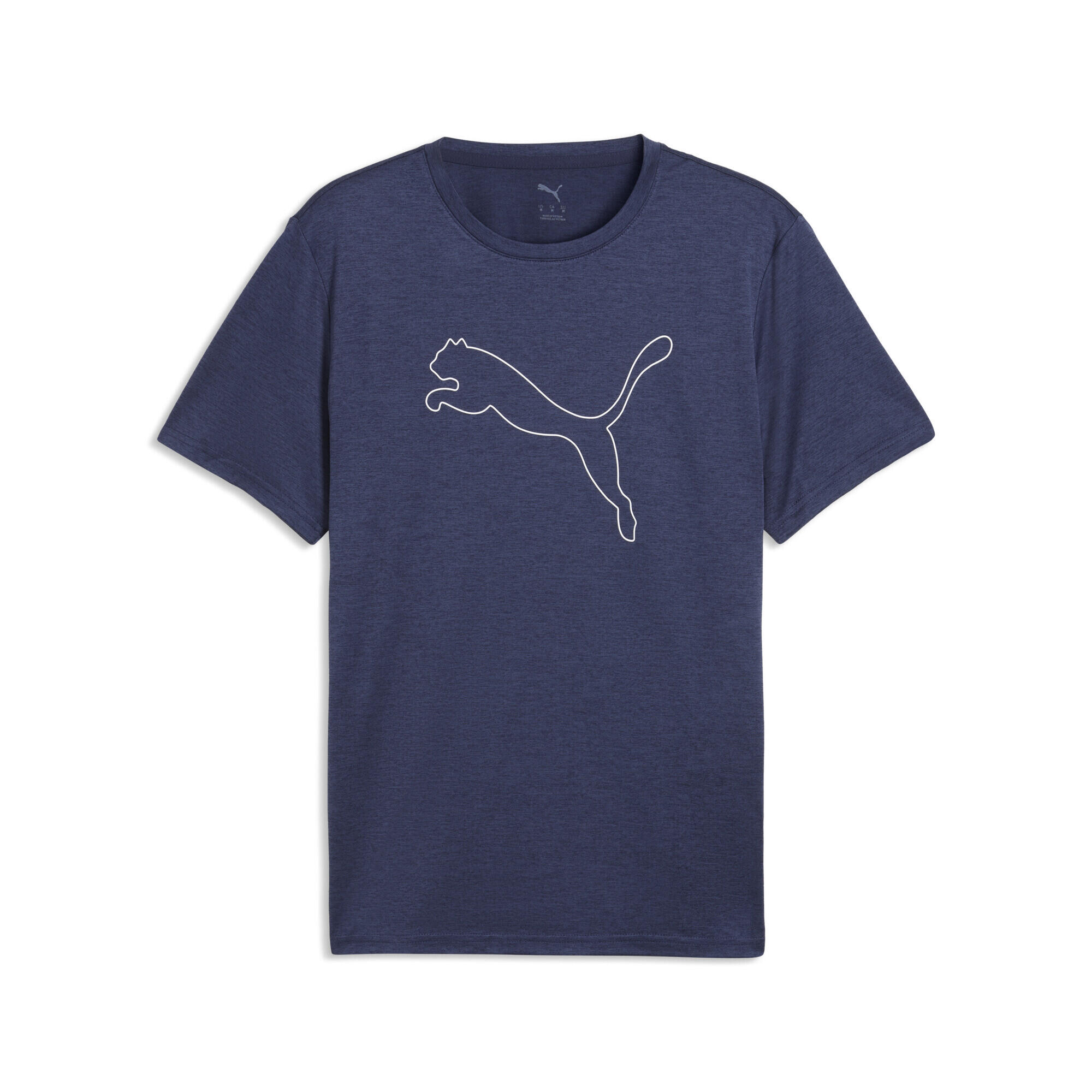 Męska melanżowa koszulka TAD ESSENTIALS z logo Cat PUMA