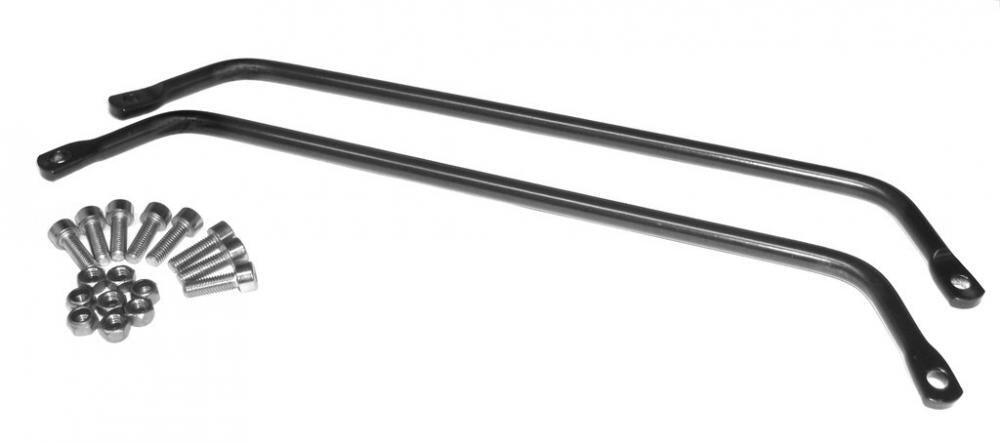 PLETSCHER uchwyt Inova do sakw, para, aluminium, czarny