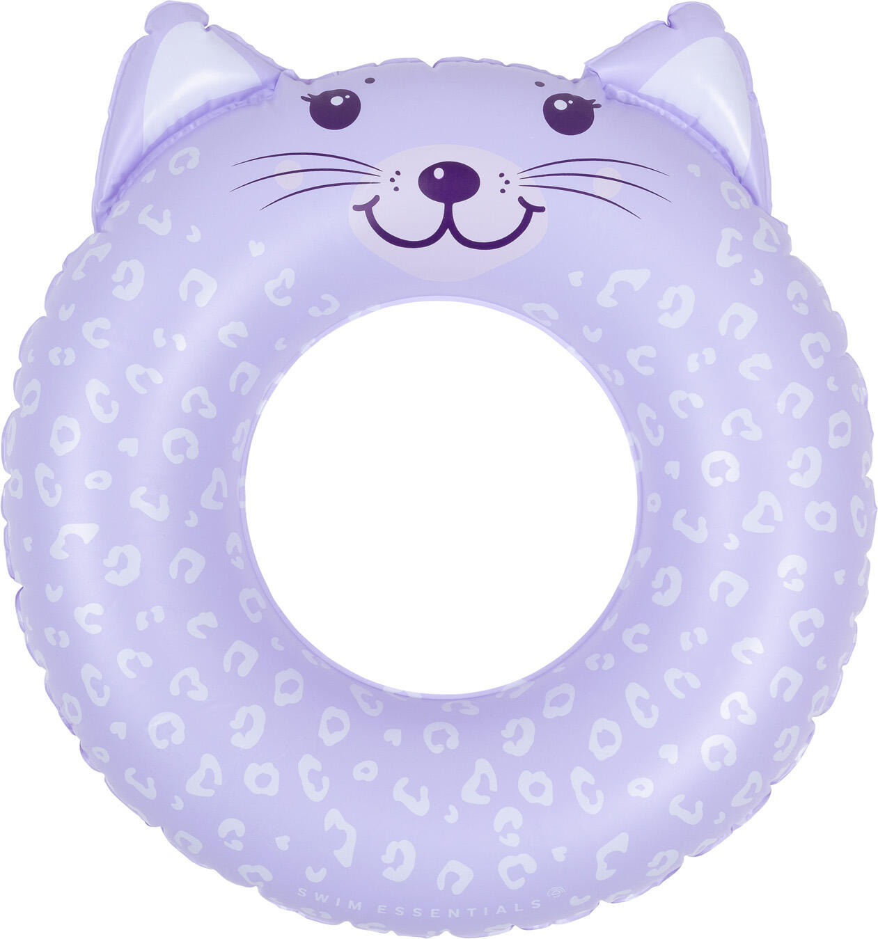 Swim Essentials Swim Ring Animal - Lila - Leopard - Ø 55 Cm