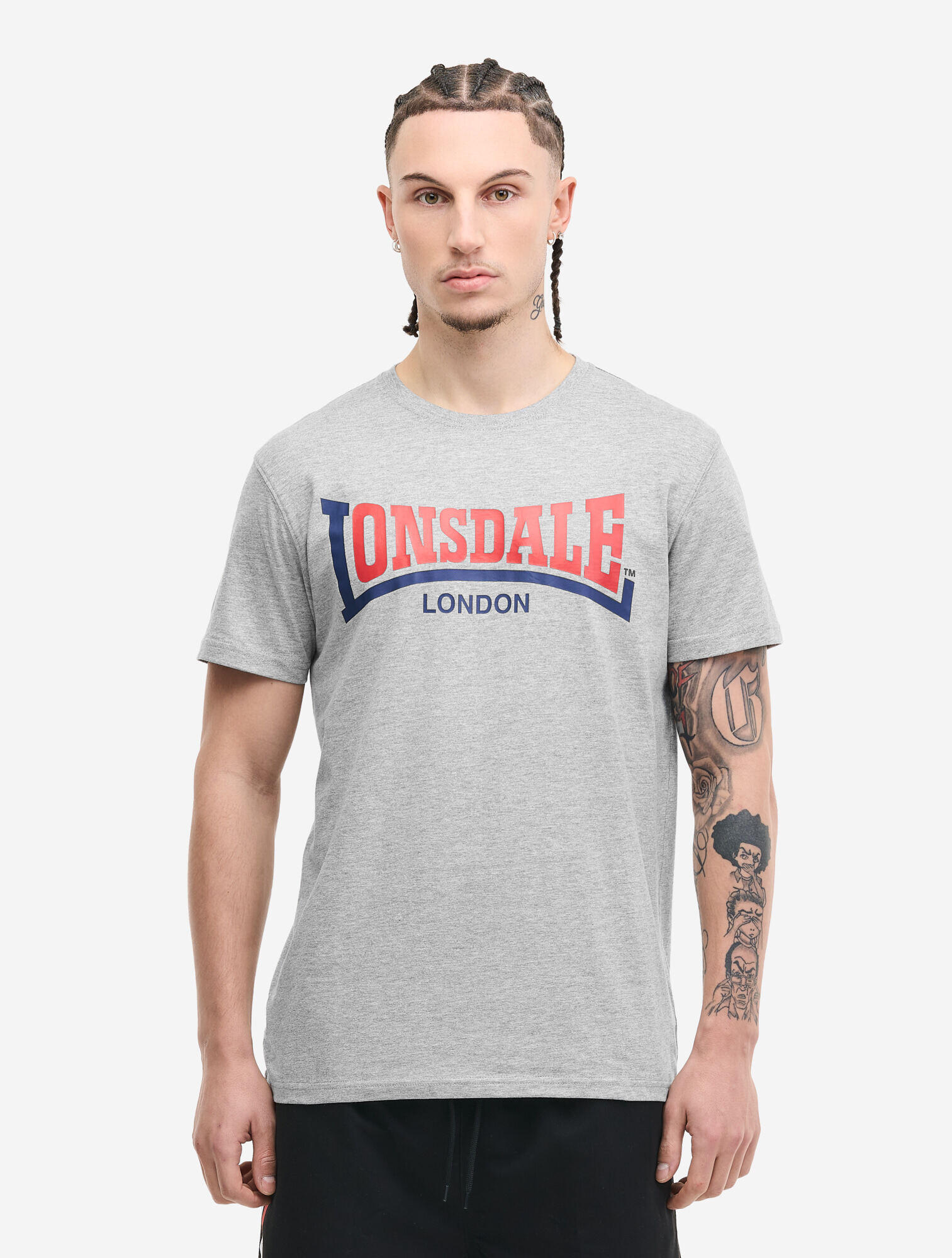 Bawełniana koszulka Lonsdale Two Tone