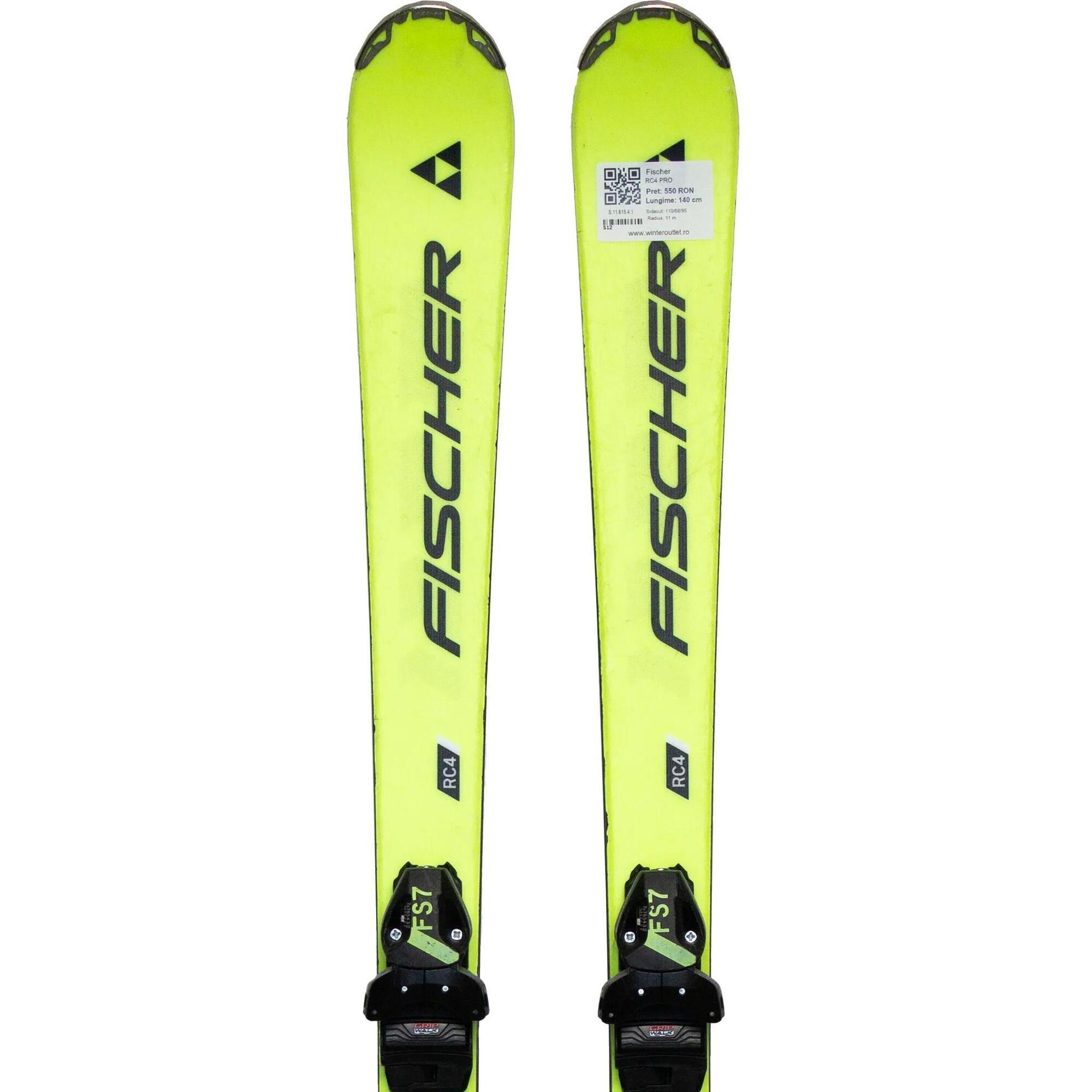 Second Life- Narty FISCHER RC4 PRO 120 cm - Stan dobry