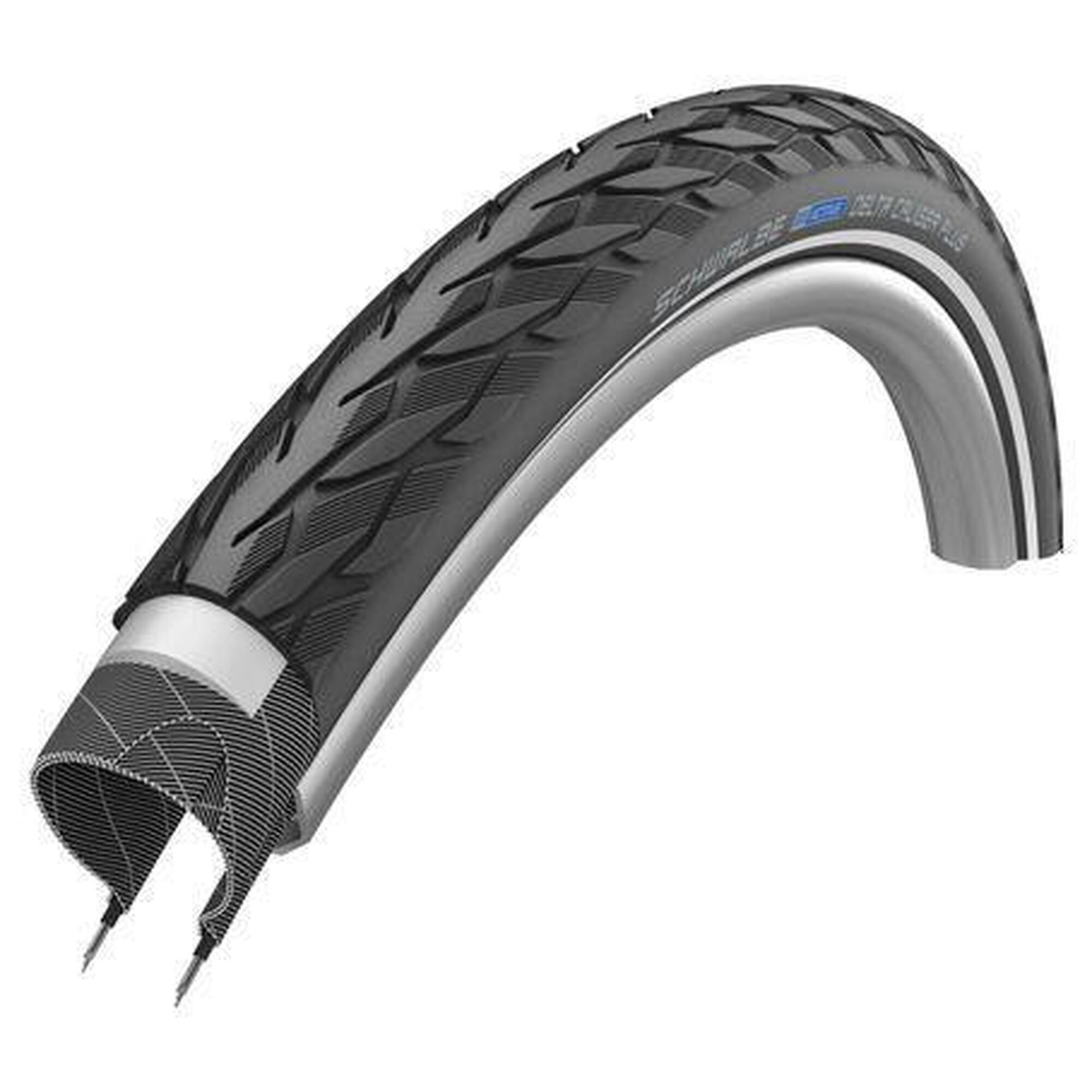 Opona sztywna z reflektorem Schwalbe Delta Cruiser Plus Active Punctureg. Twinsk