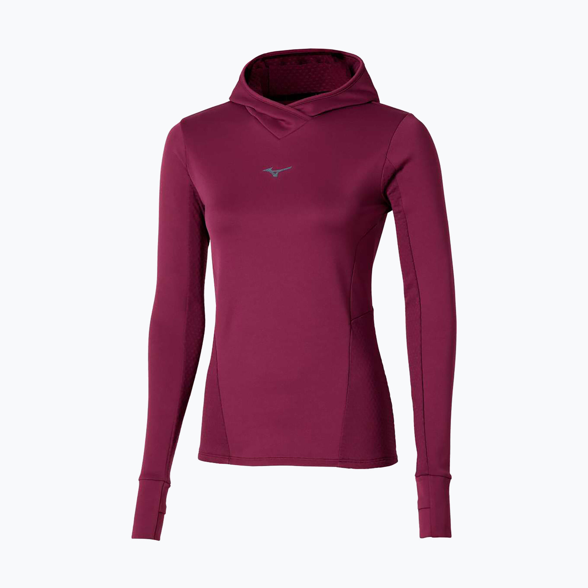 Bluza do biegania damska Mizuno Active Warm Hooded