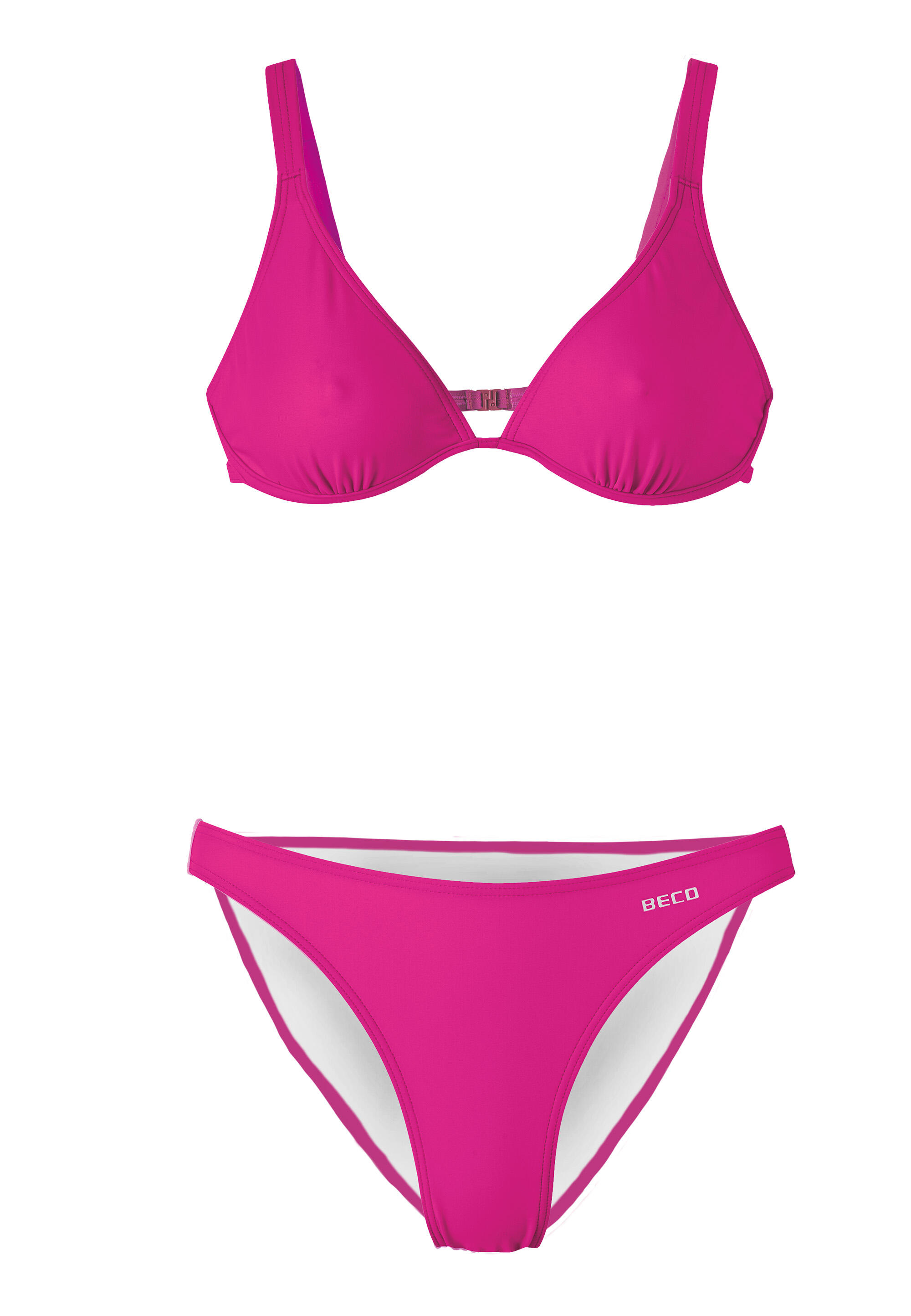Beco bikini z miseczką B w kolorze różowym