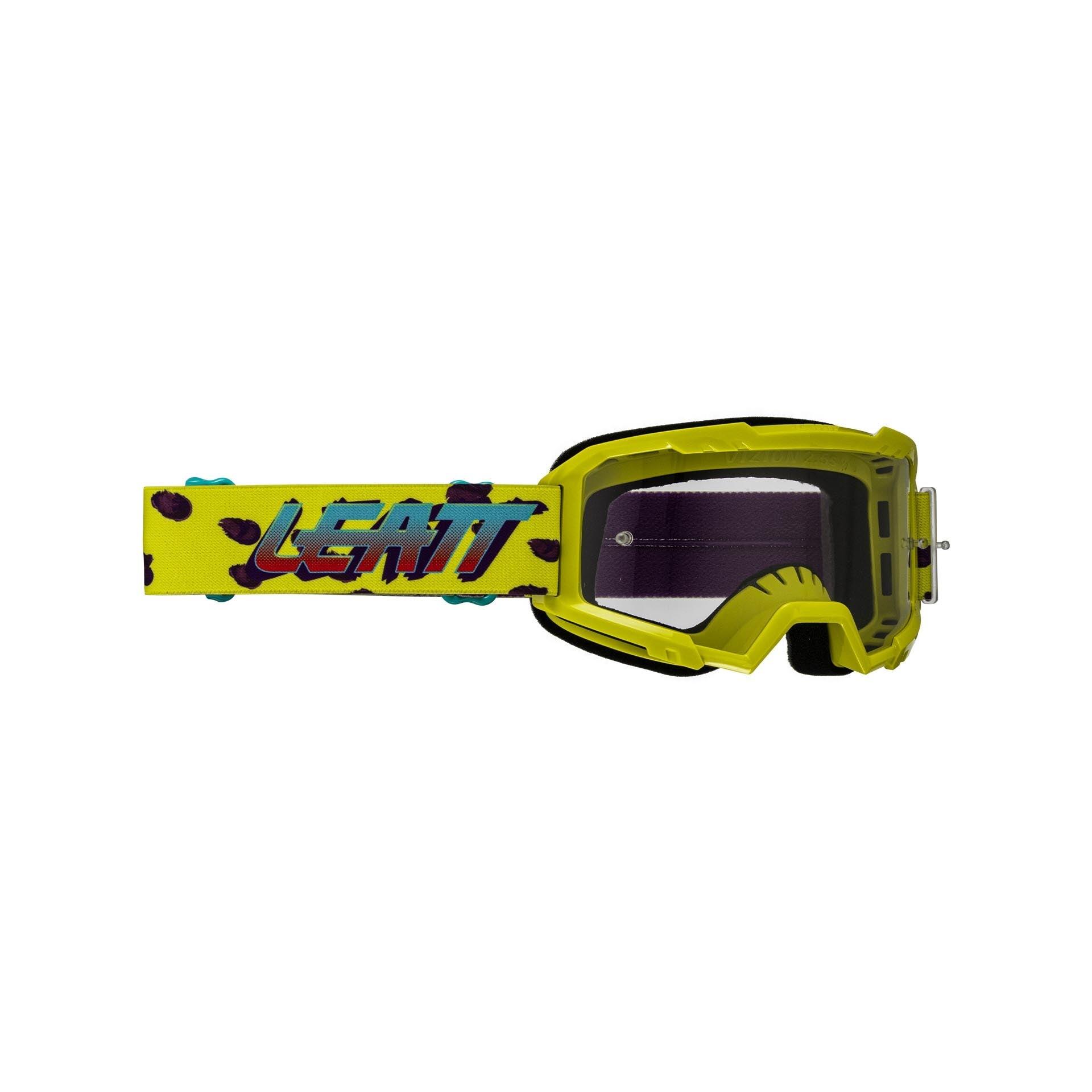 Gogle rowerowe dziecięce Leatt Vizion 2.5 Small cheetah