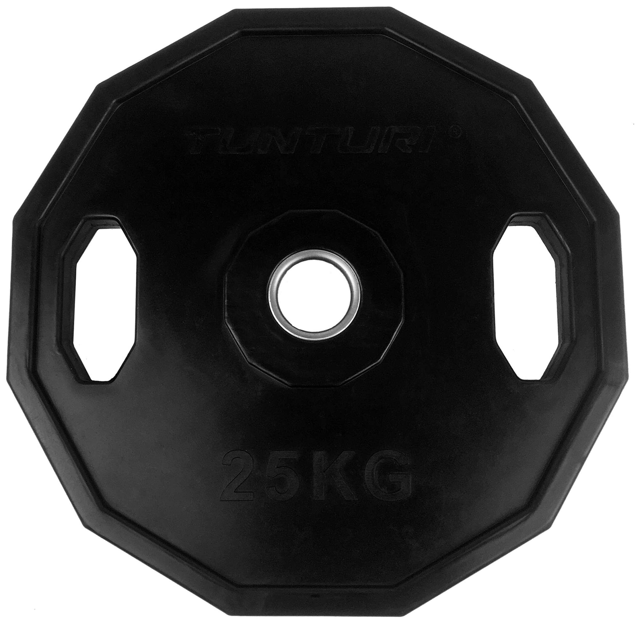 Talerz Olimpijski Gumowany Tunturi 25Kg - 1 Szt