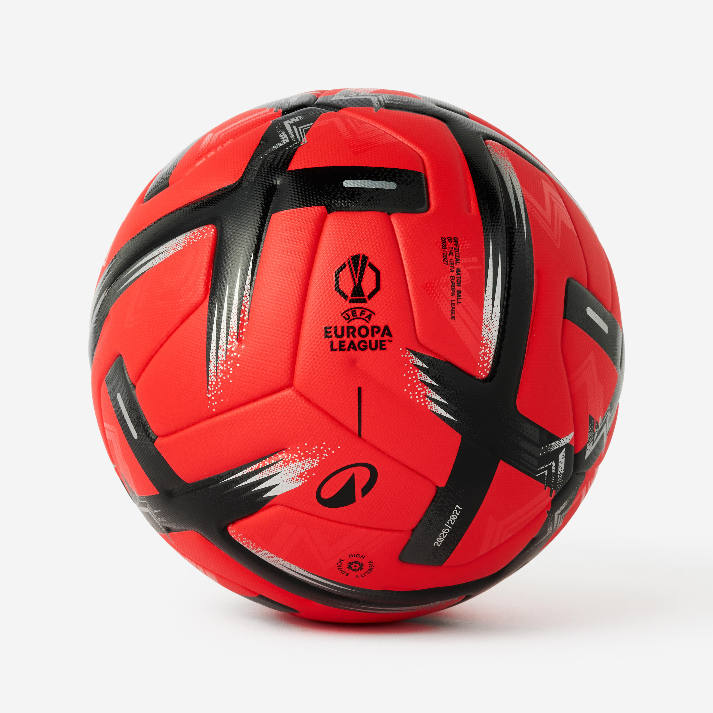 Oficjalna piłka UEFA Europa League 26/27. Rozmiar 5. Wersja Zima.