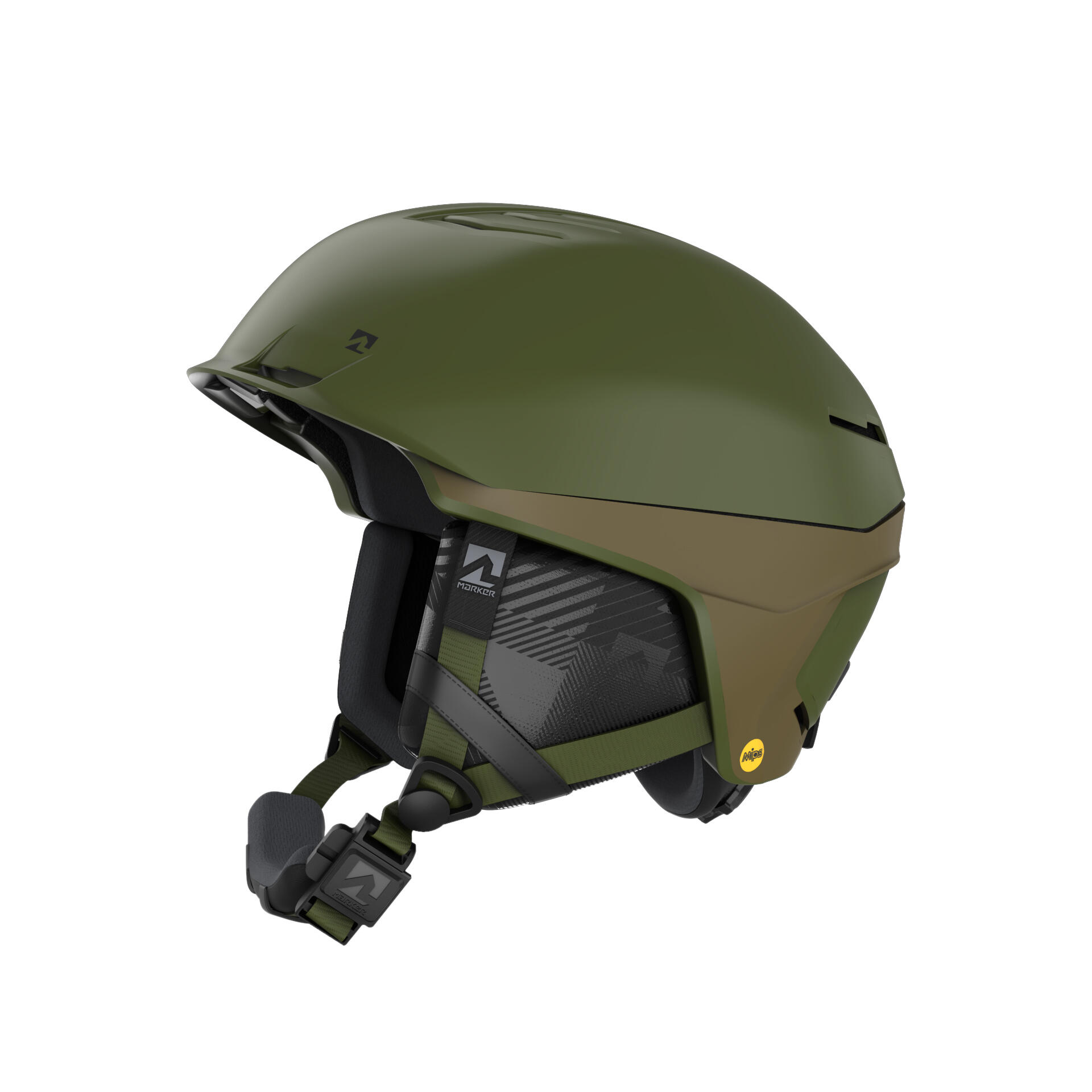 Kask Narciarski Marker Ampire 2 Mips Szary Zielony