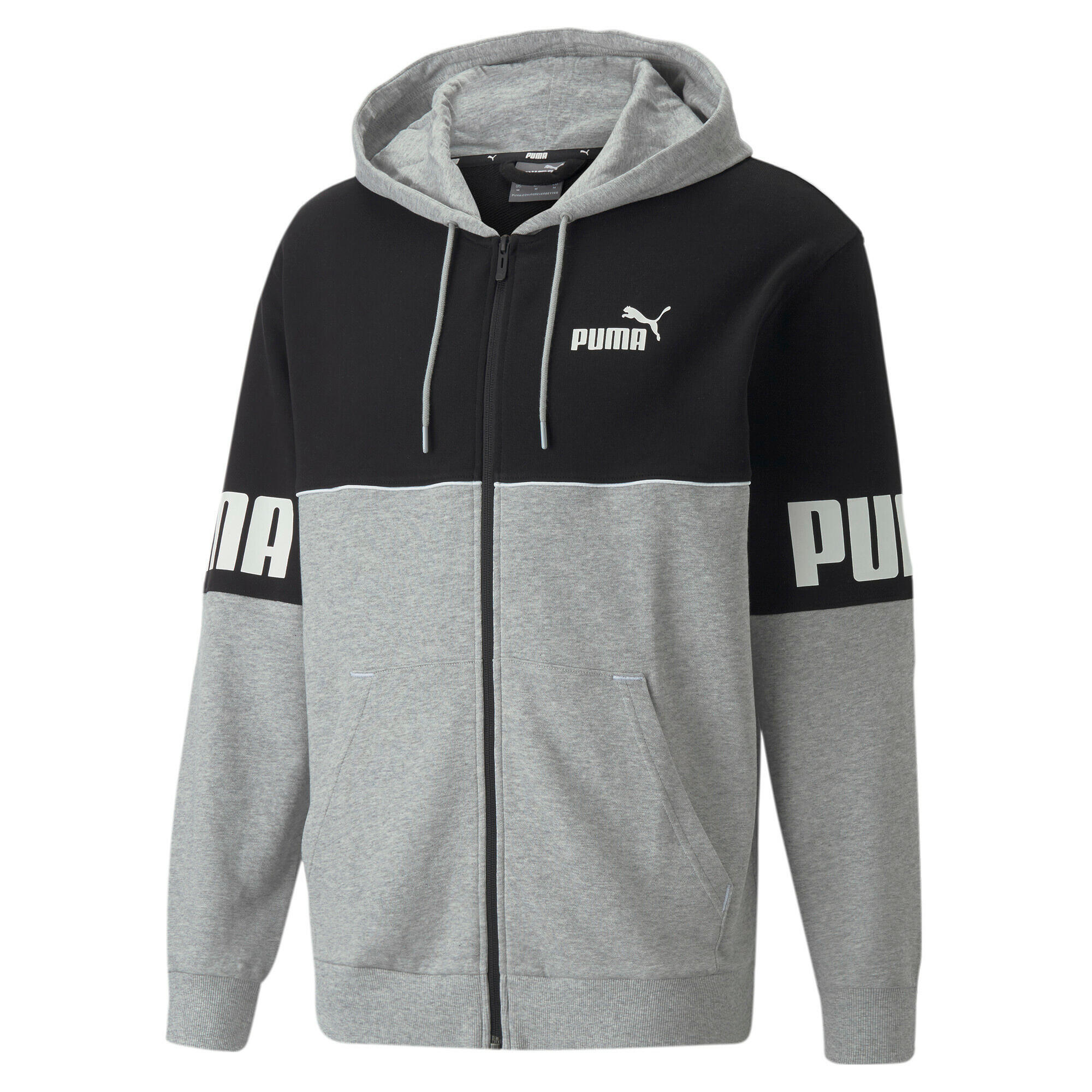 Męska Bluza Z Kapturem Power Full Zip