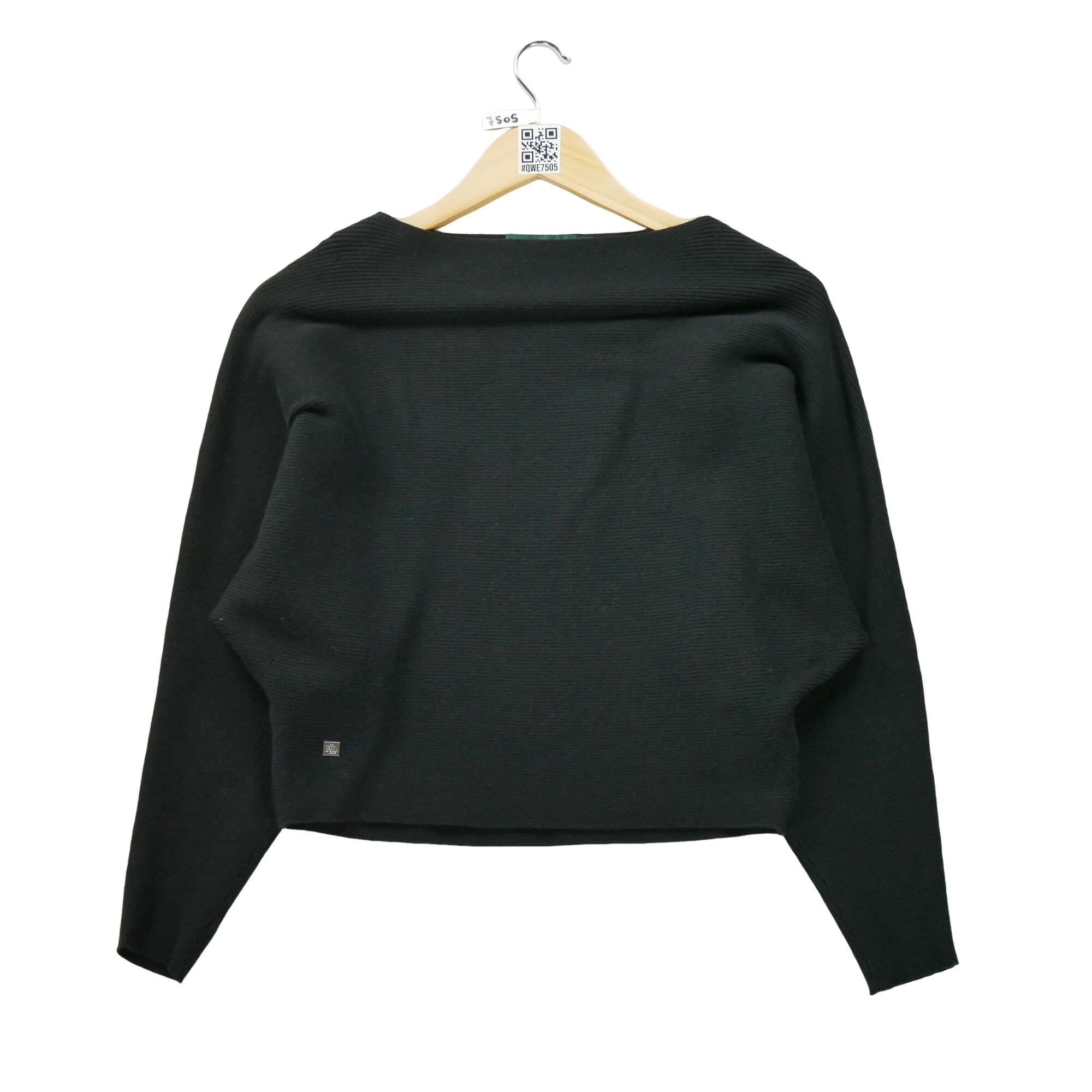 Damski czarny sweter