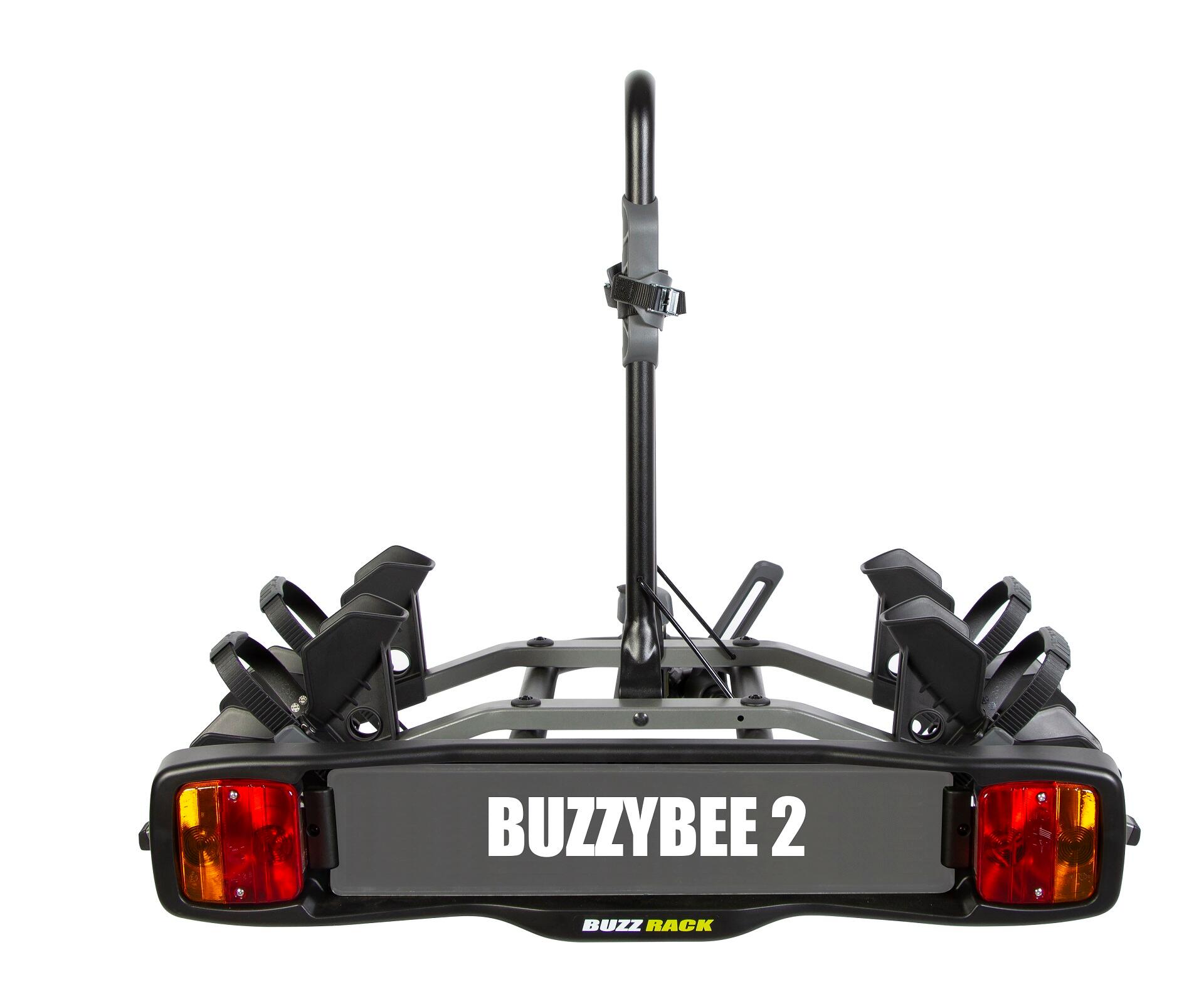 Bagaznik rowerowy na haku z platforma na 2 rowery buzzy bee 2