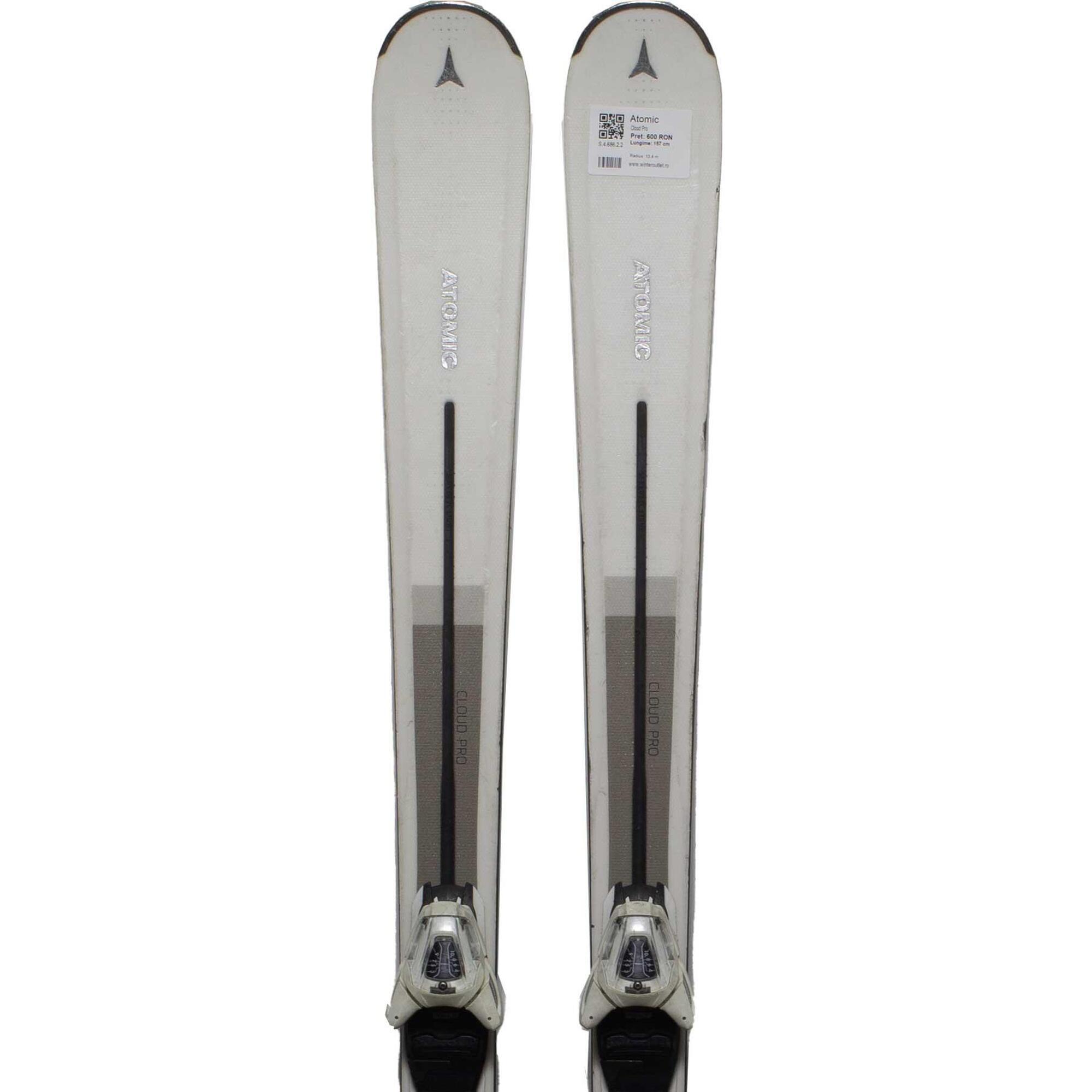 Second Life- Narty ATOMIC Cloud Pro 157 cm- Stan zadowalający