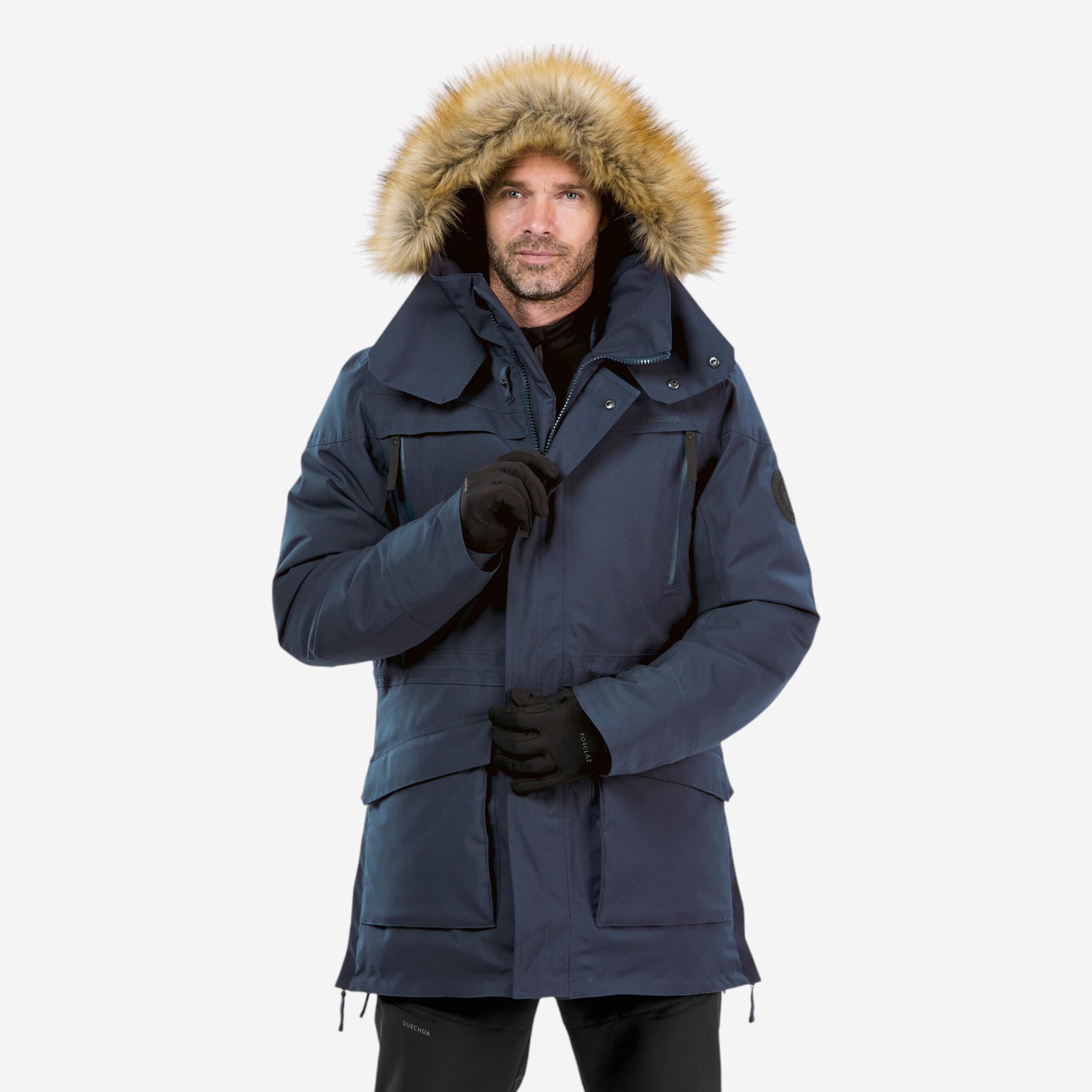 Parka turystyczna męska zimowa Quechua NH900 -20°C wodoodporna