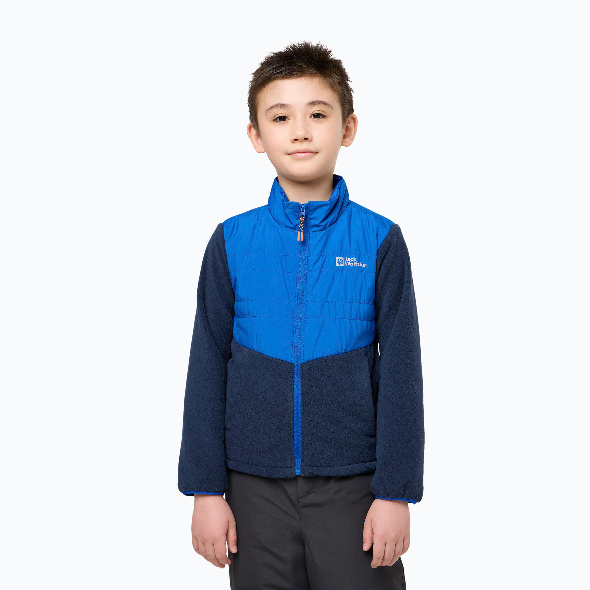 Kurtka hybrydowa dziecięca Jack Wolfskin Haldor Hybrid