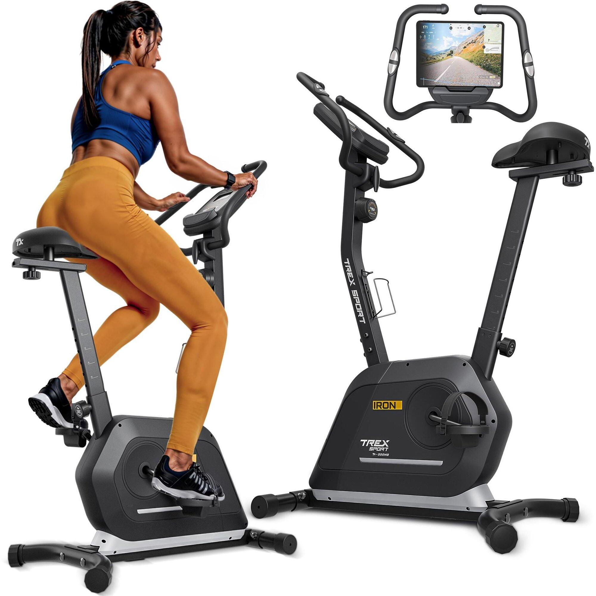 Rowerek stacjonarny indoor cycling Trex Sport IRON TX-500MB magnetyczny czarny