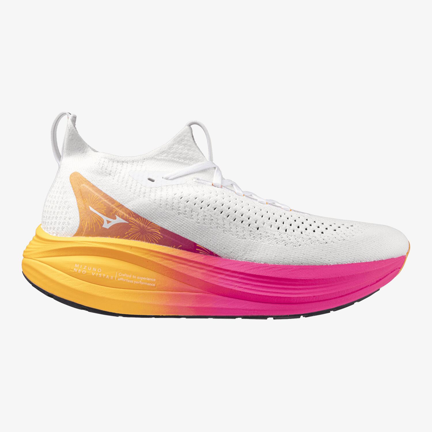 Buty do biegania Mizuno Neo Vista 2 white/white/pink tetra