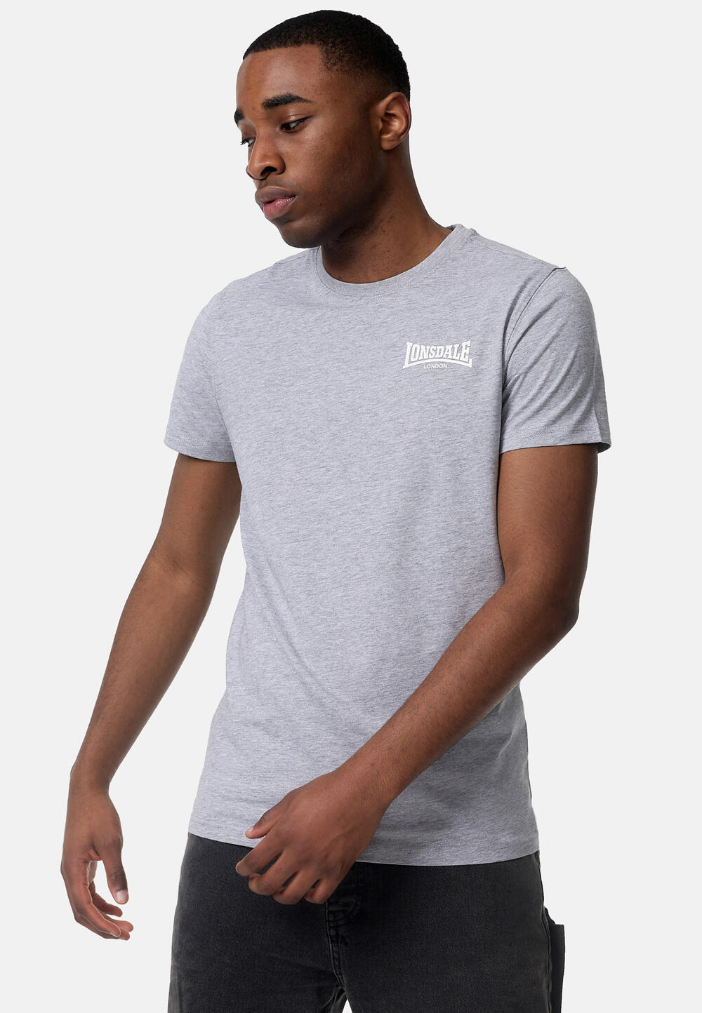 T-shirt o wąskim kroju Lonsdale Elmdon