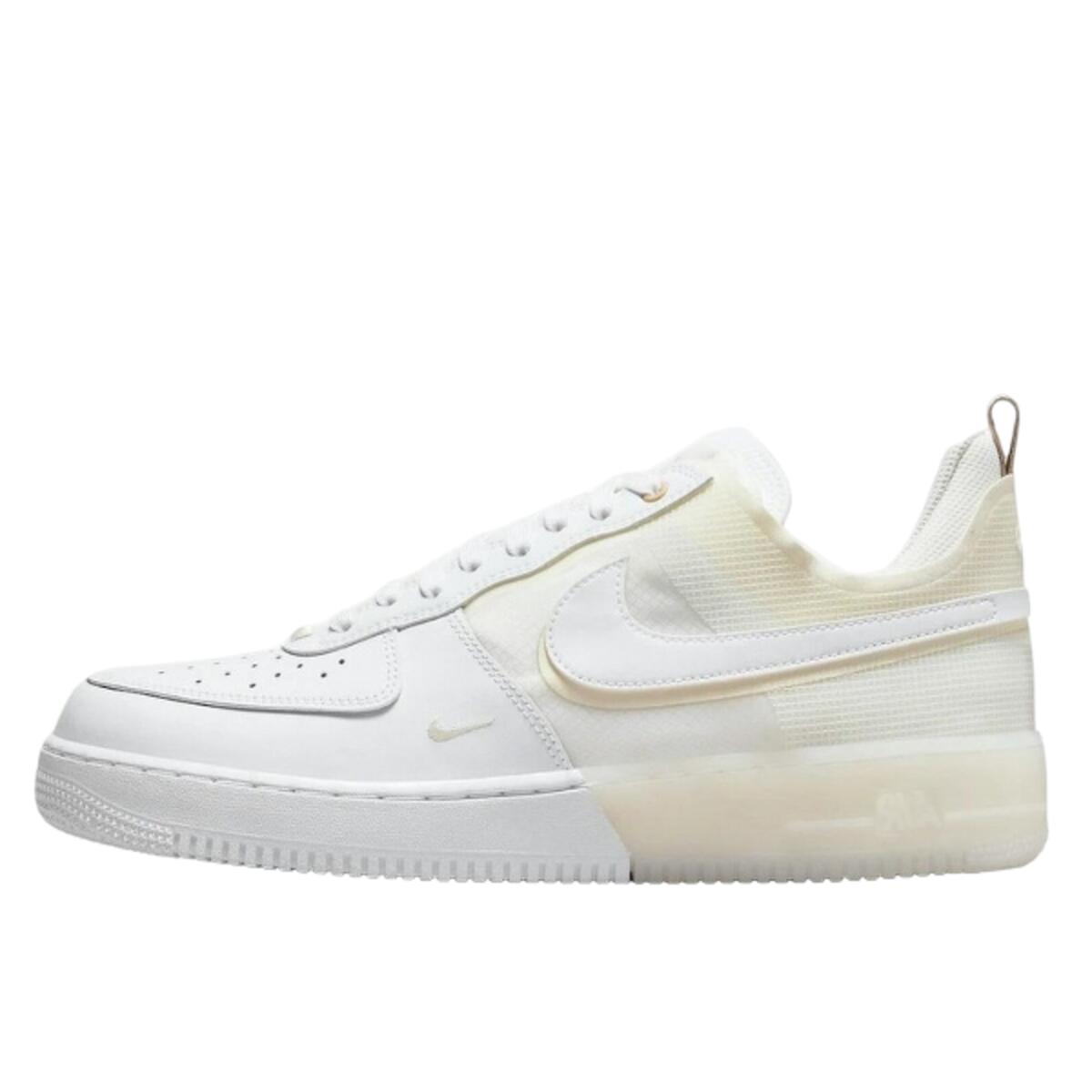 Buty do chodzenia dla dorosłych Air Force 1 Low React Coconut Milk