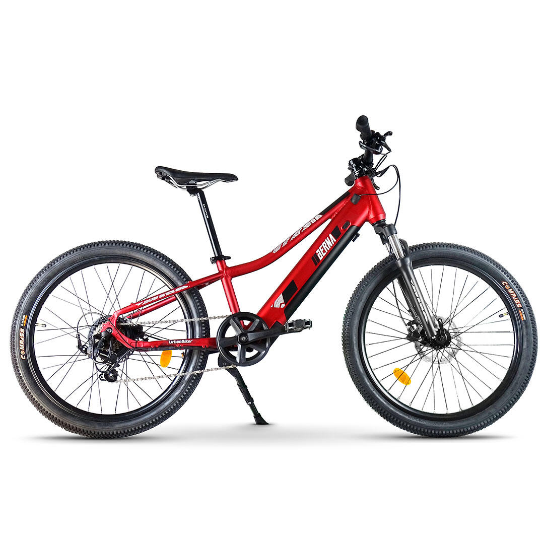 Rower górski dla dzieci E-Bike Urbanbiker Berna Zasięg 70 km 24