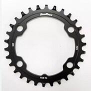 Sunrace CRMX30 zębatka 32T 4-ramienna BCD96 czarna aluminium narrow-wide