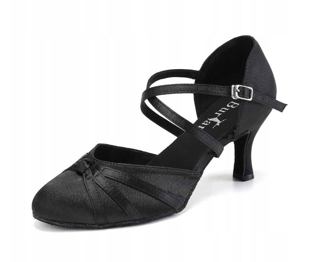 Buty do tańca damskie taniec klasyczny towarzyski standard Burtan Vienna 7,5 cm