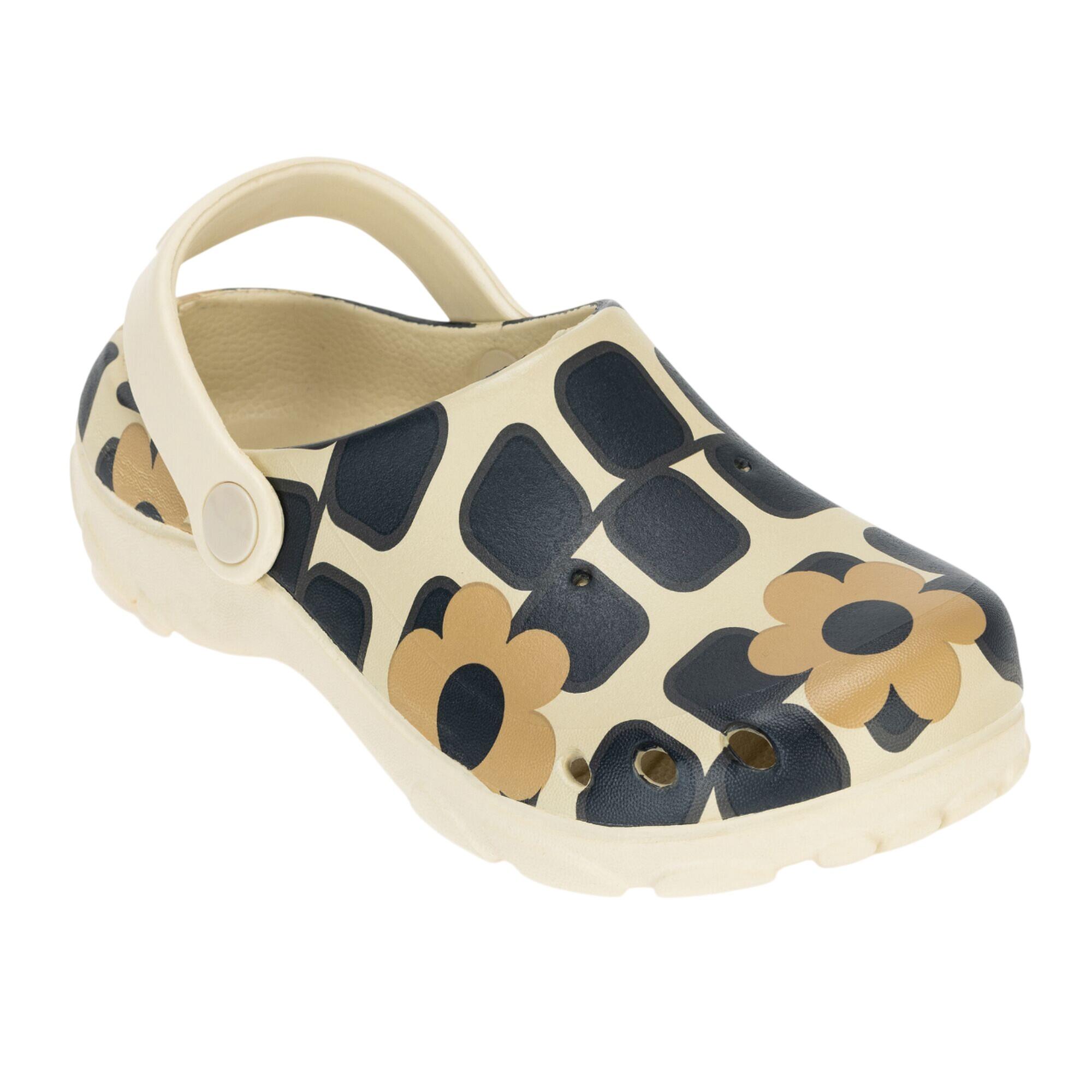 Dziecięce Orla Kiely Giant Flower Clogs