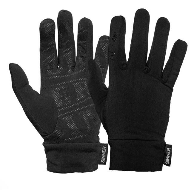 Rękawice zimowe SINNER Huff Fleece Glove, czarne, unisex