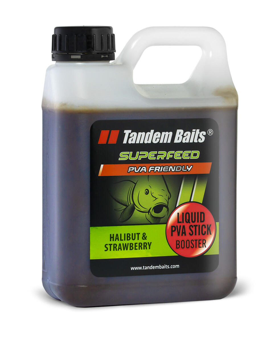 Karpiowy Booster-Liquid PVA Stick SuperFeed 1000 ml Halibut & Strawberry